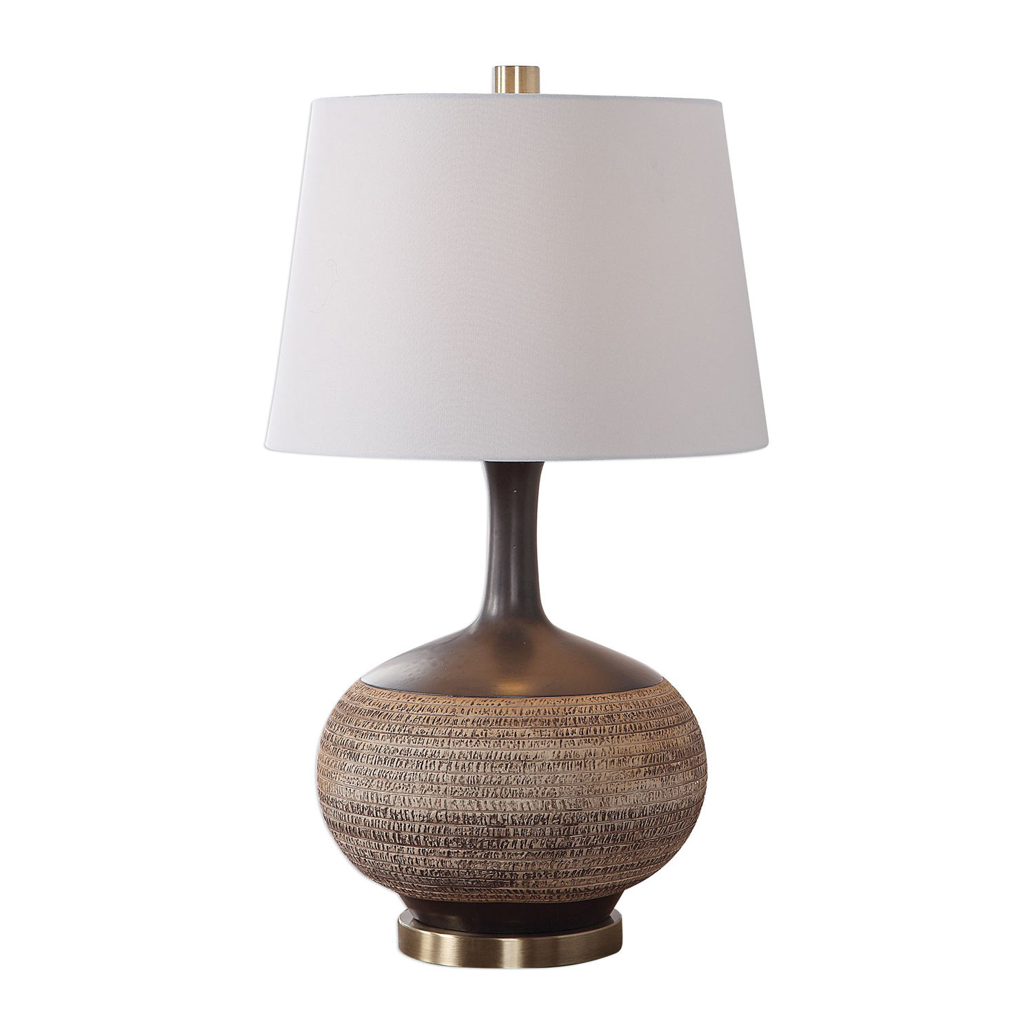 Uttermost Kipling Table Lamp - Textured Beige
