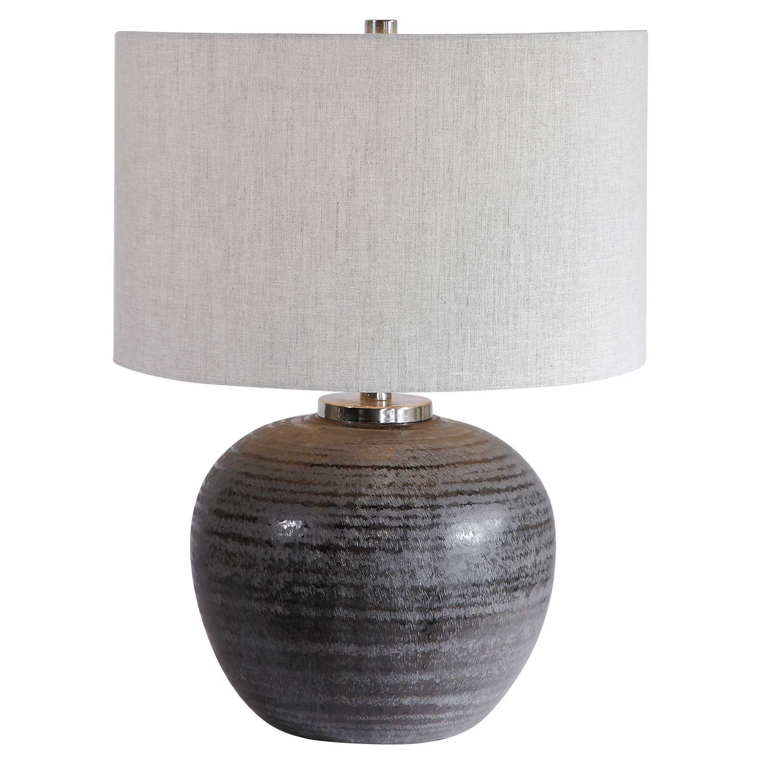 Uttermost Mikkel Table Lamp - Charcoal