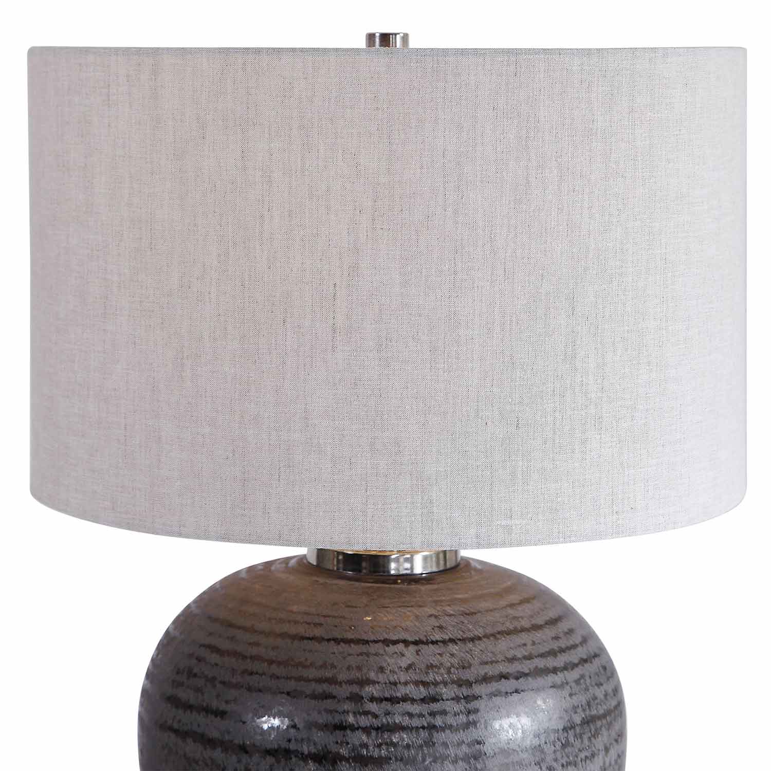 Uttermost Mikkel Table Lamp - Charcoal