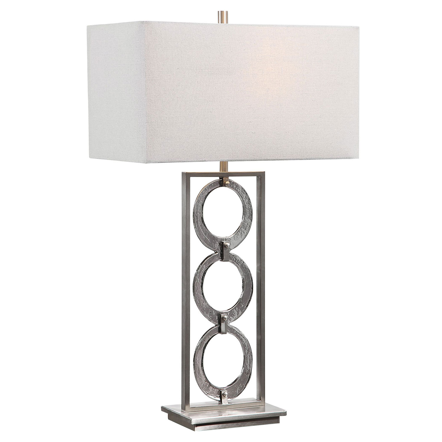 Uttermost Perrin Table Lamp - Nickel