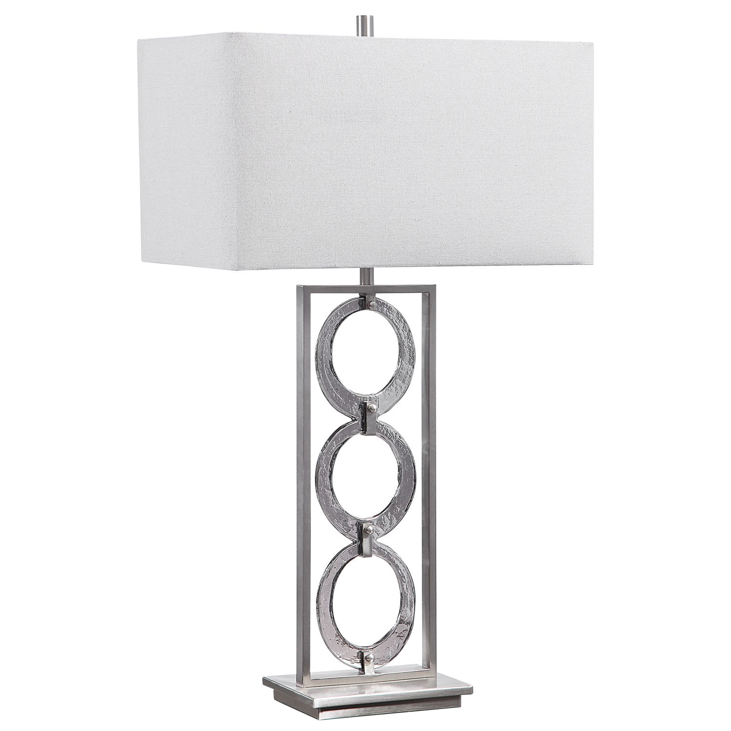 Uttermost Perrin Table Lamp - Nickel
