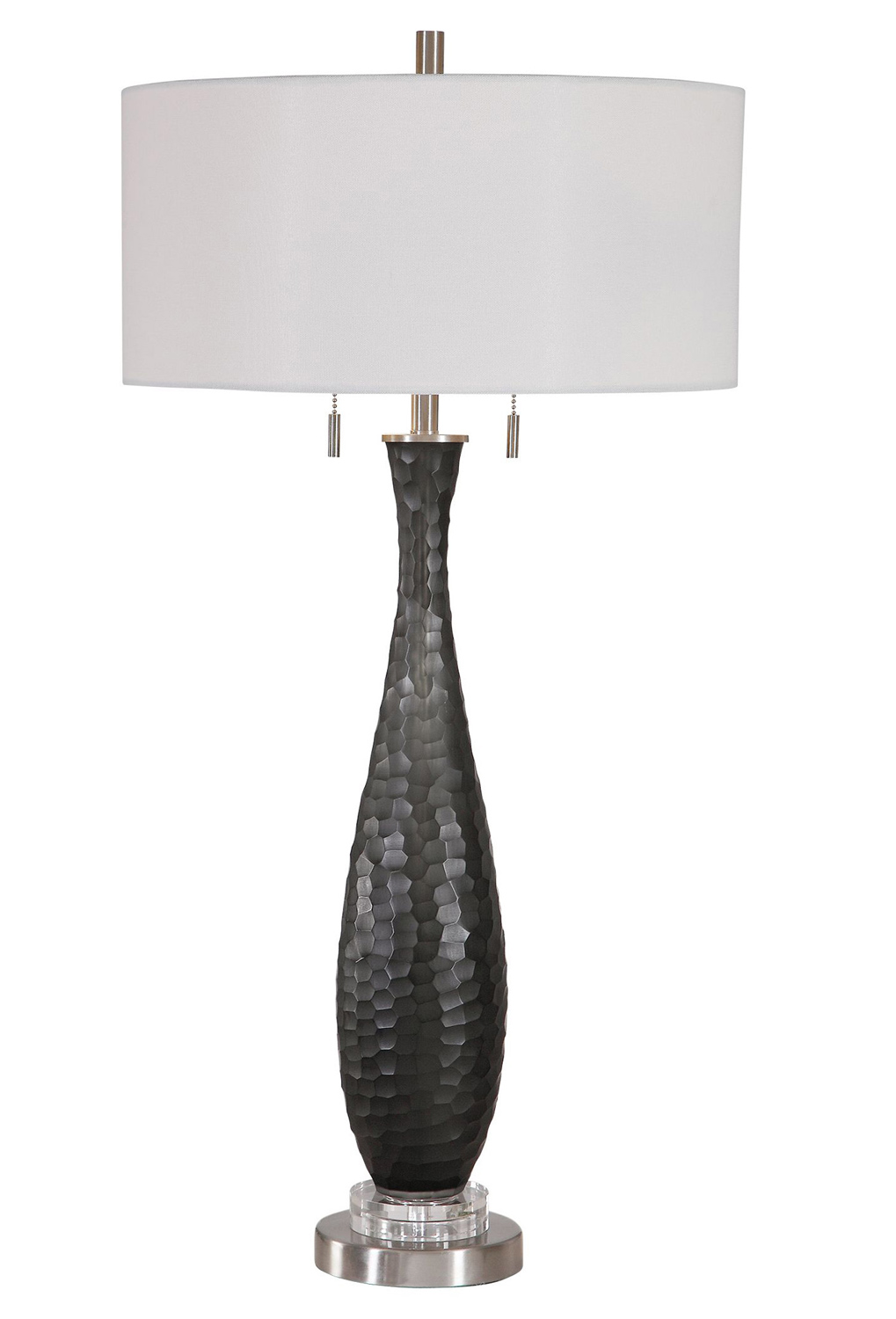 Uttermost Jothan Table Lamp - Frosted Black