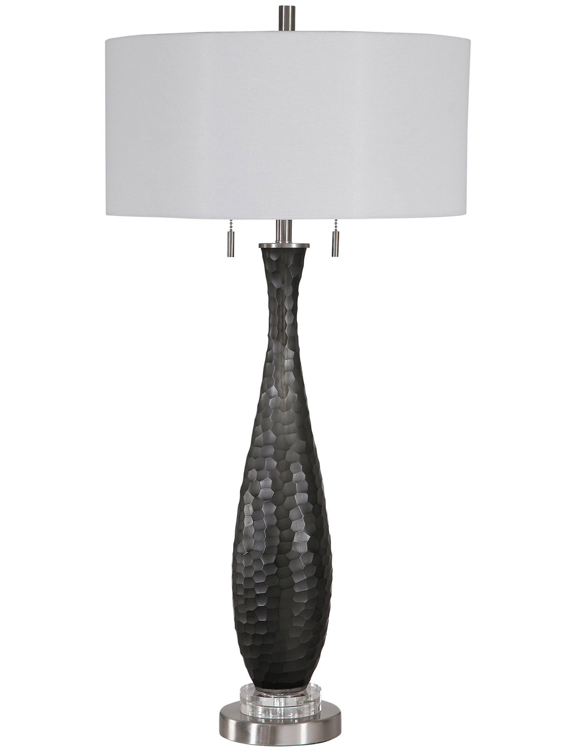 Uttermost Jothan Table Lamp - Frosted Black