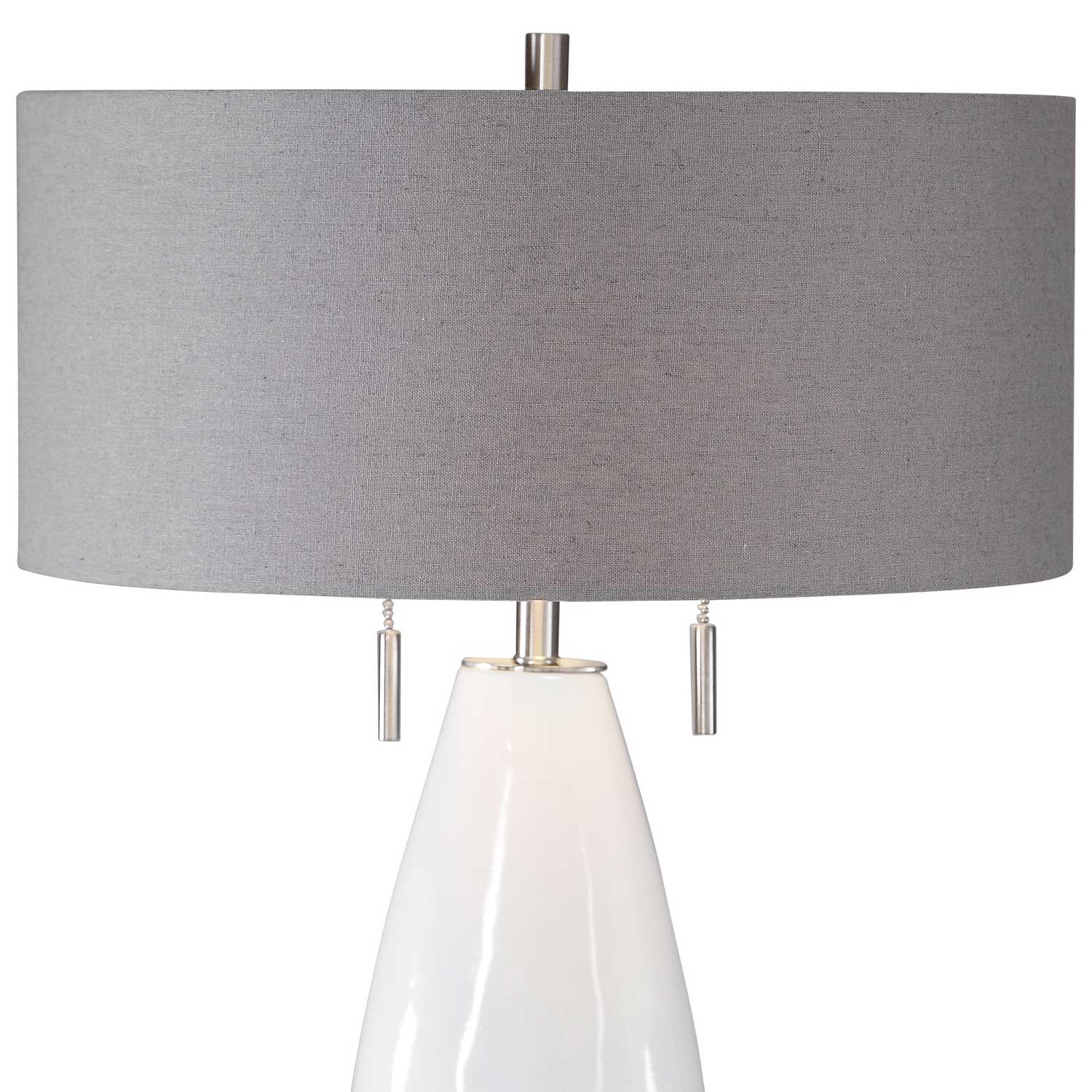 Uttermost Laurie Table Lamp - White Ceramic