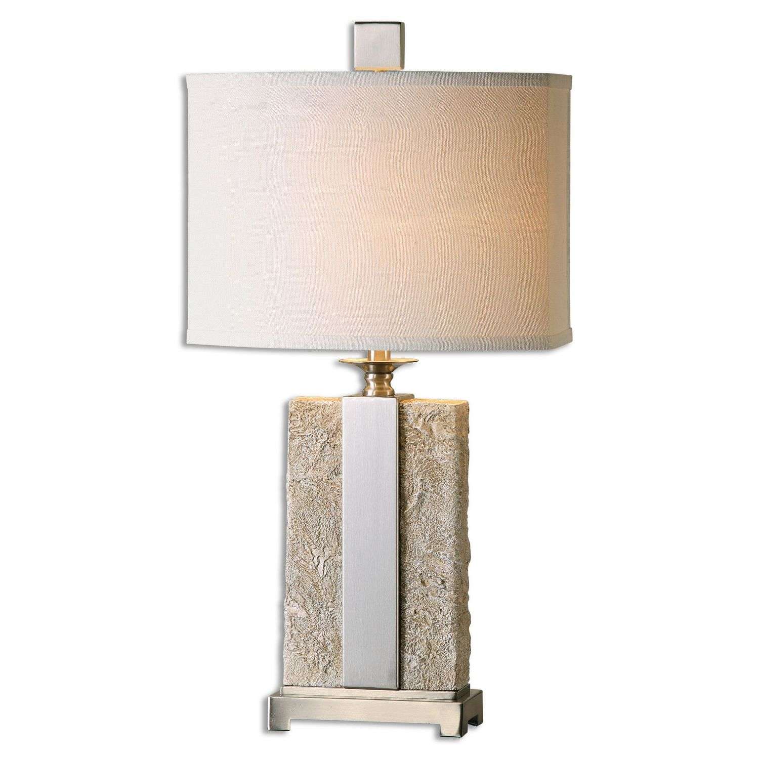 Uttermost Bonea Table Lamp - Stone Ivory