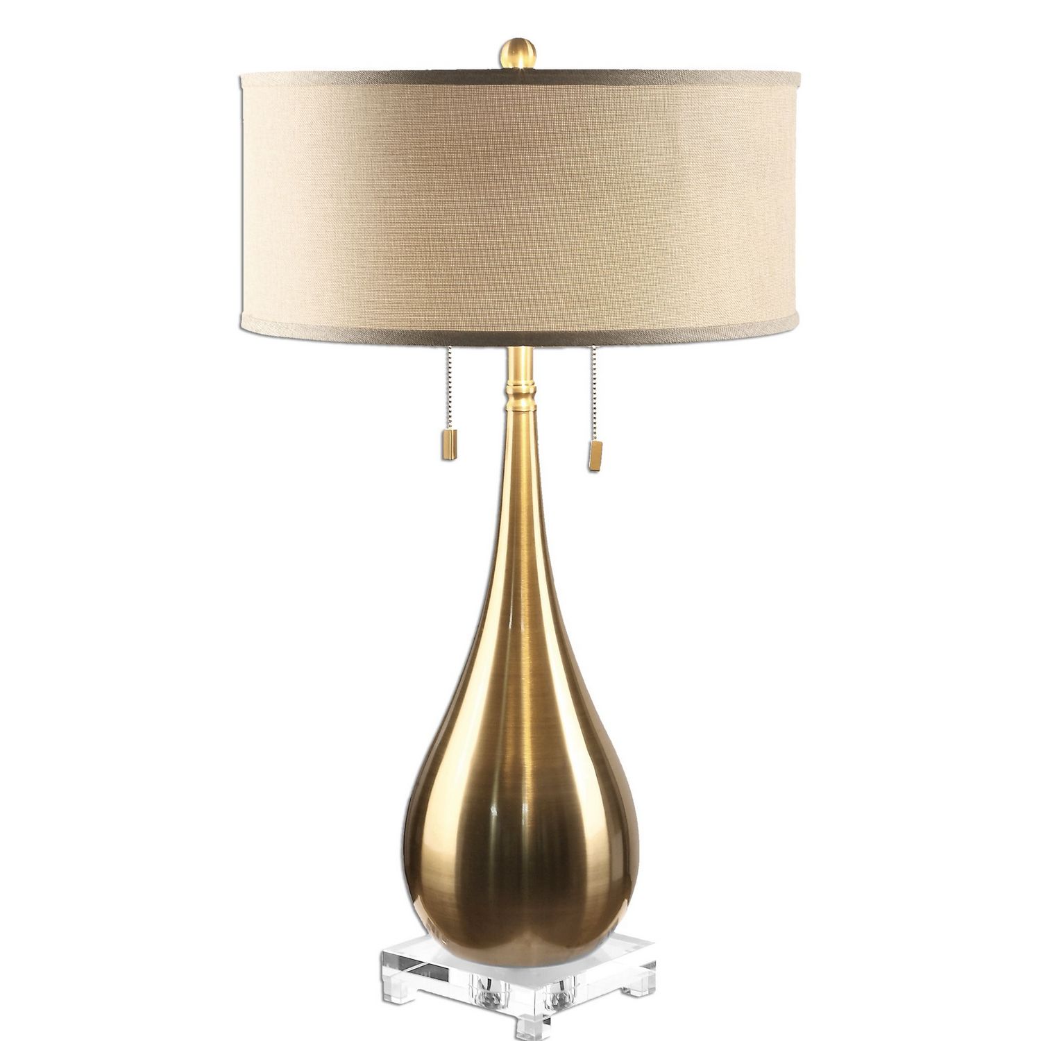 Uttermost Lagrima Lamp - Brushed Brass