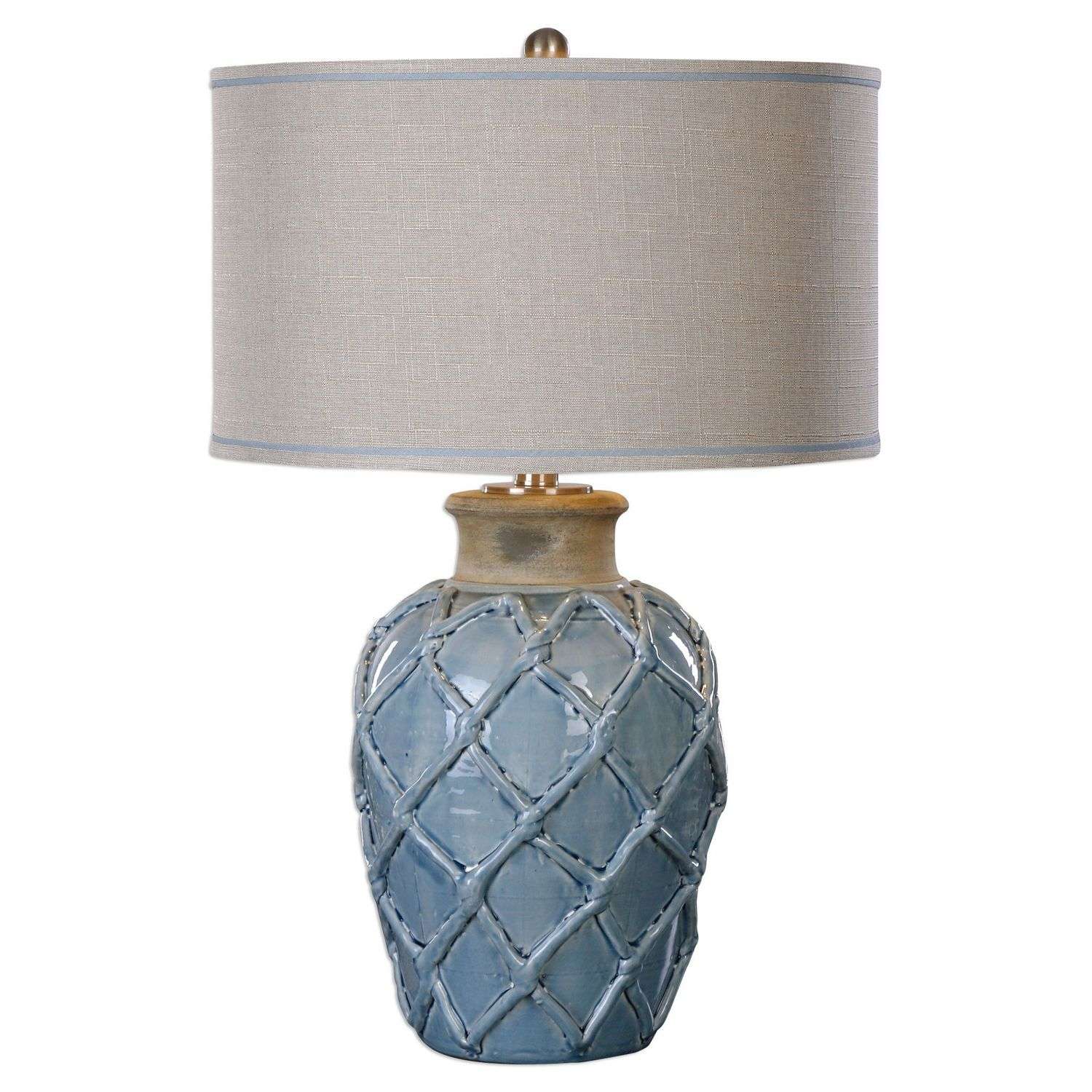 Uttermost Parterre Table Lamp - Pale Blue