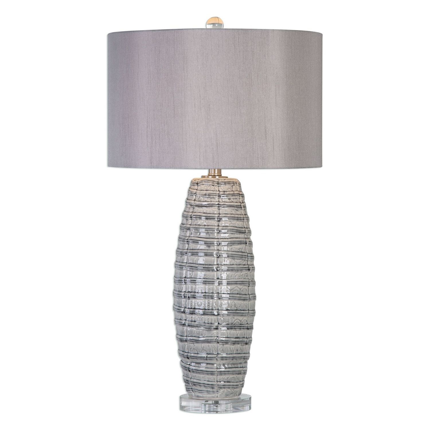 Uttermost Brescia Ceramic Lamp - Gray