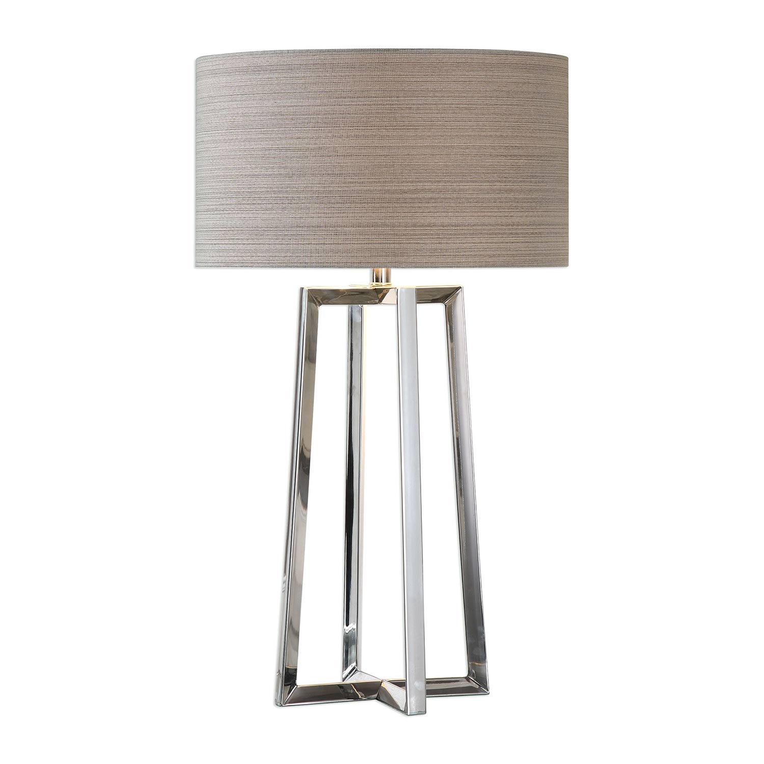 Uttermost Keokee Table Lamp - Stainless Steel