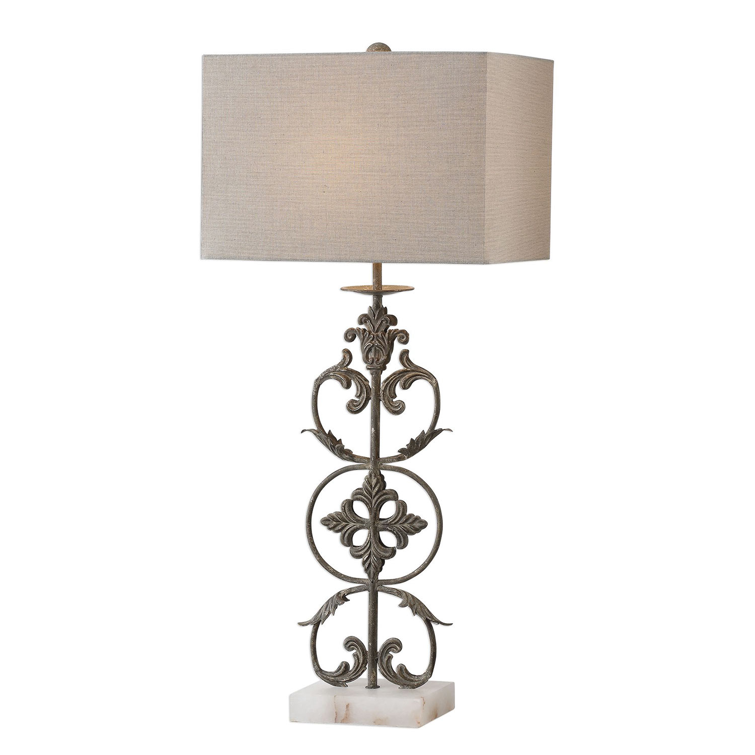 Uttermost Gerosa Table Lamp - Aged Bronze
