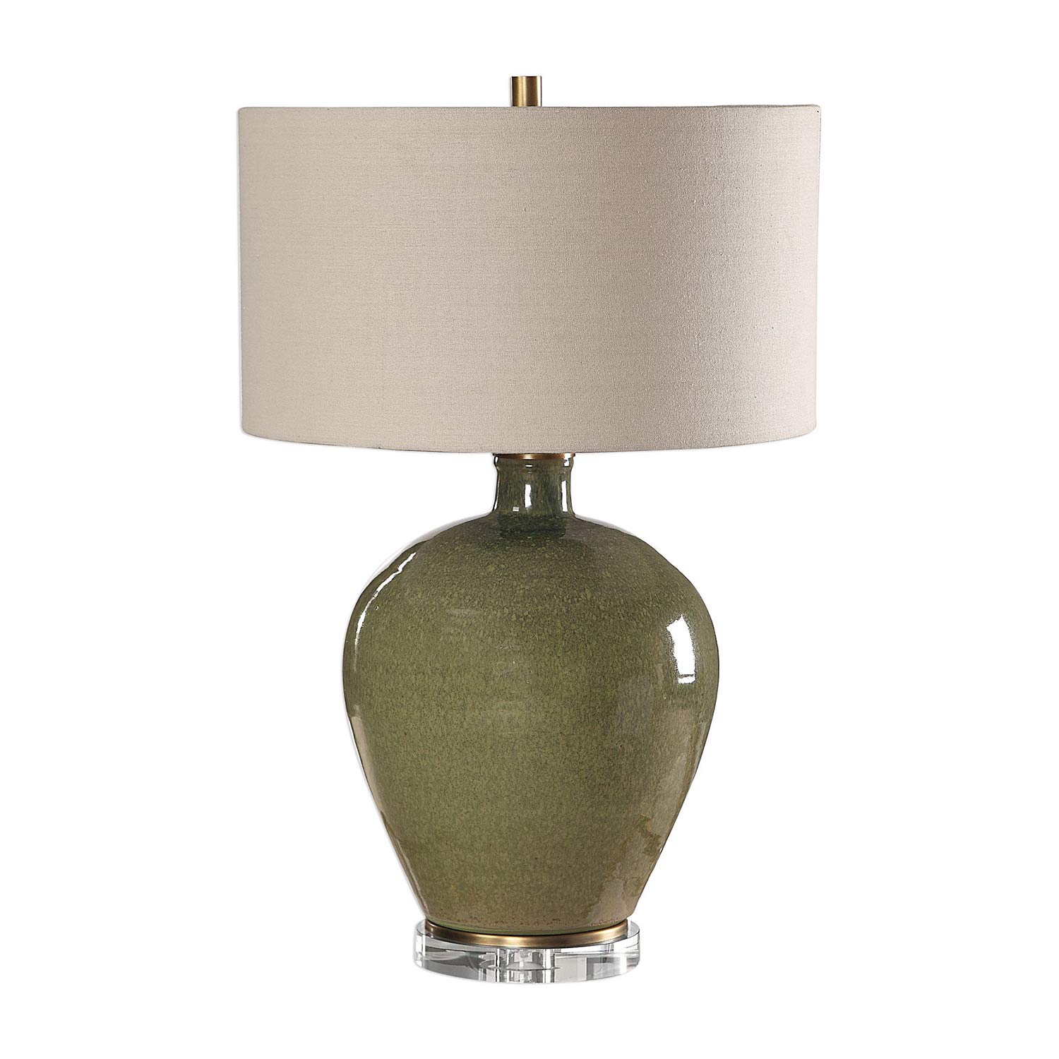 Uttermost Elva Table Lamp - Emerald