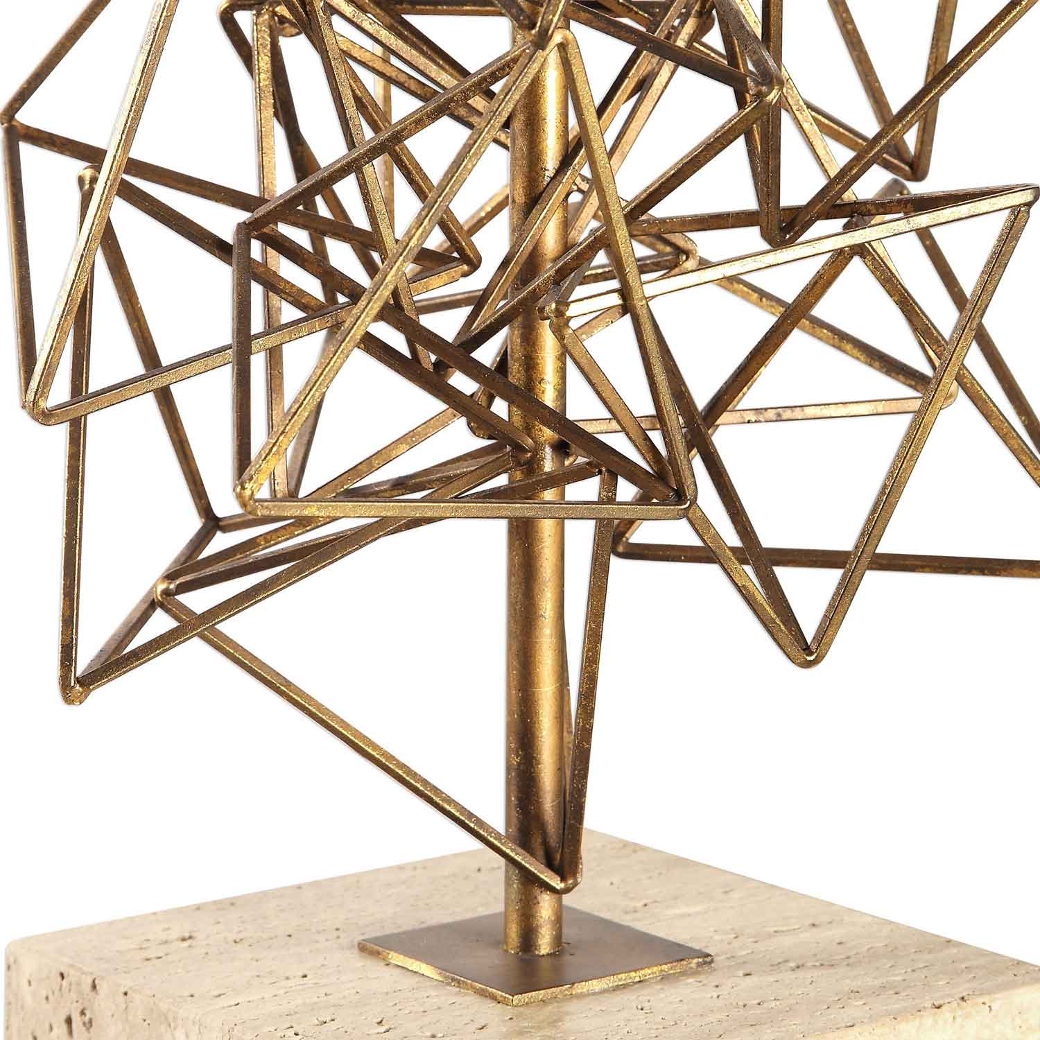 Uttermost Vasaya Table Lamp - Abstract Gold