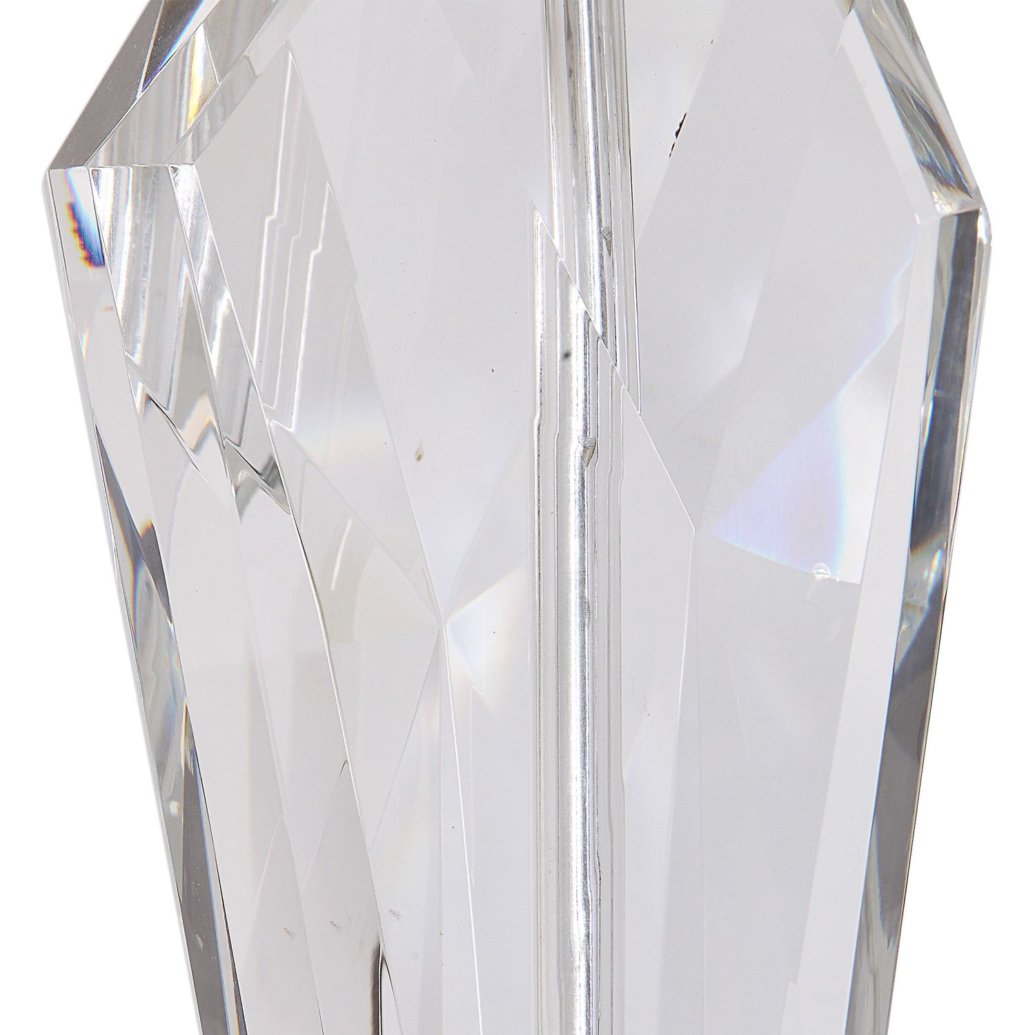 Uttermost Cora Geometric Crystal Table Lamp