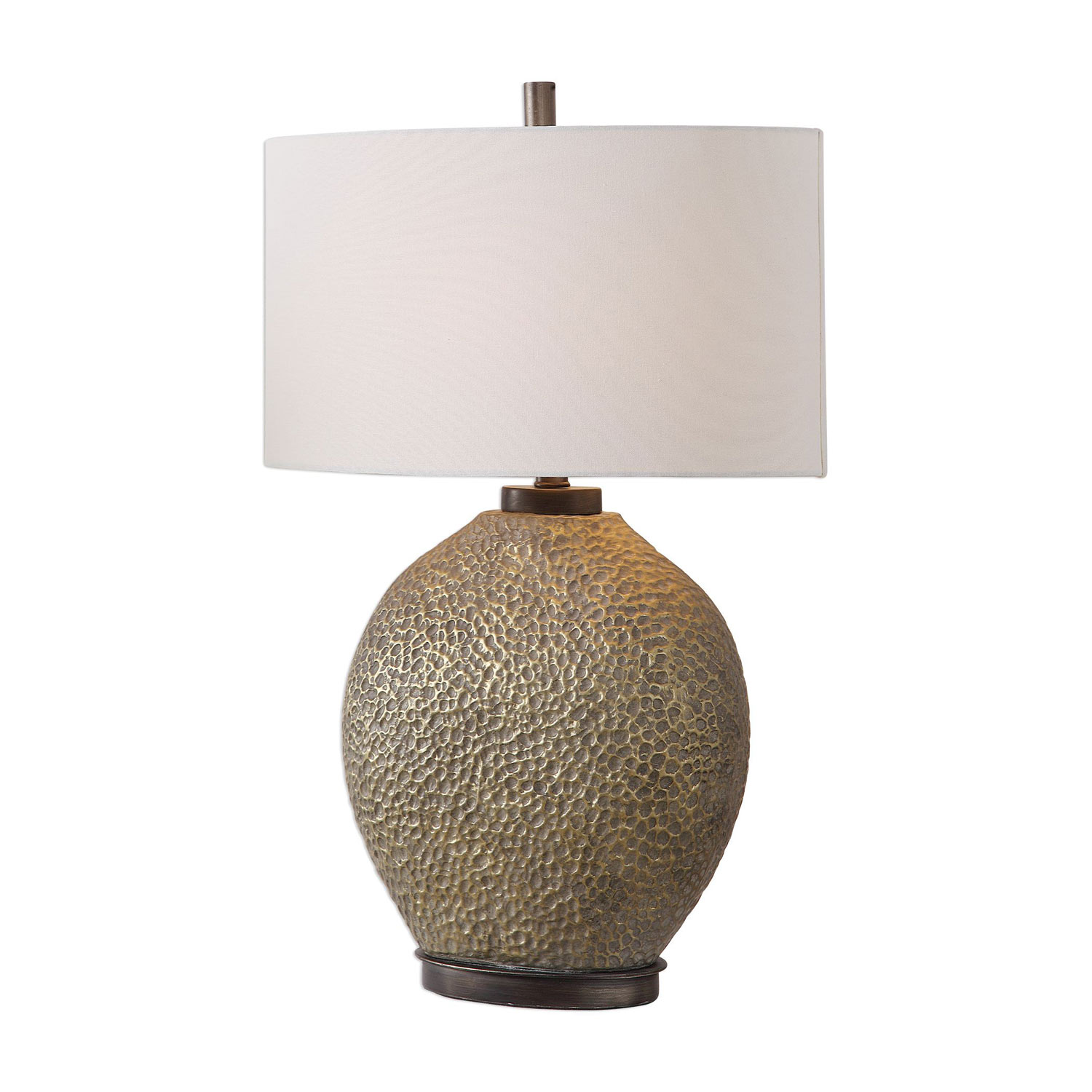 Uttermost Aker Table Lamp - Golden Bronze
