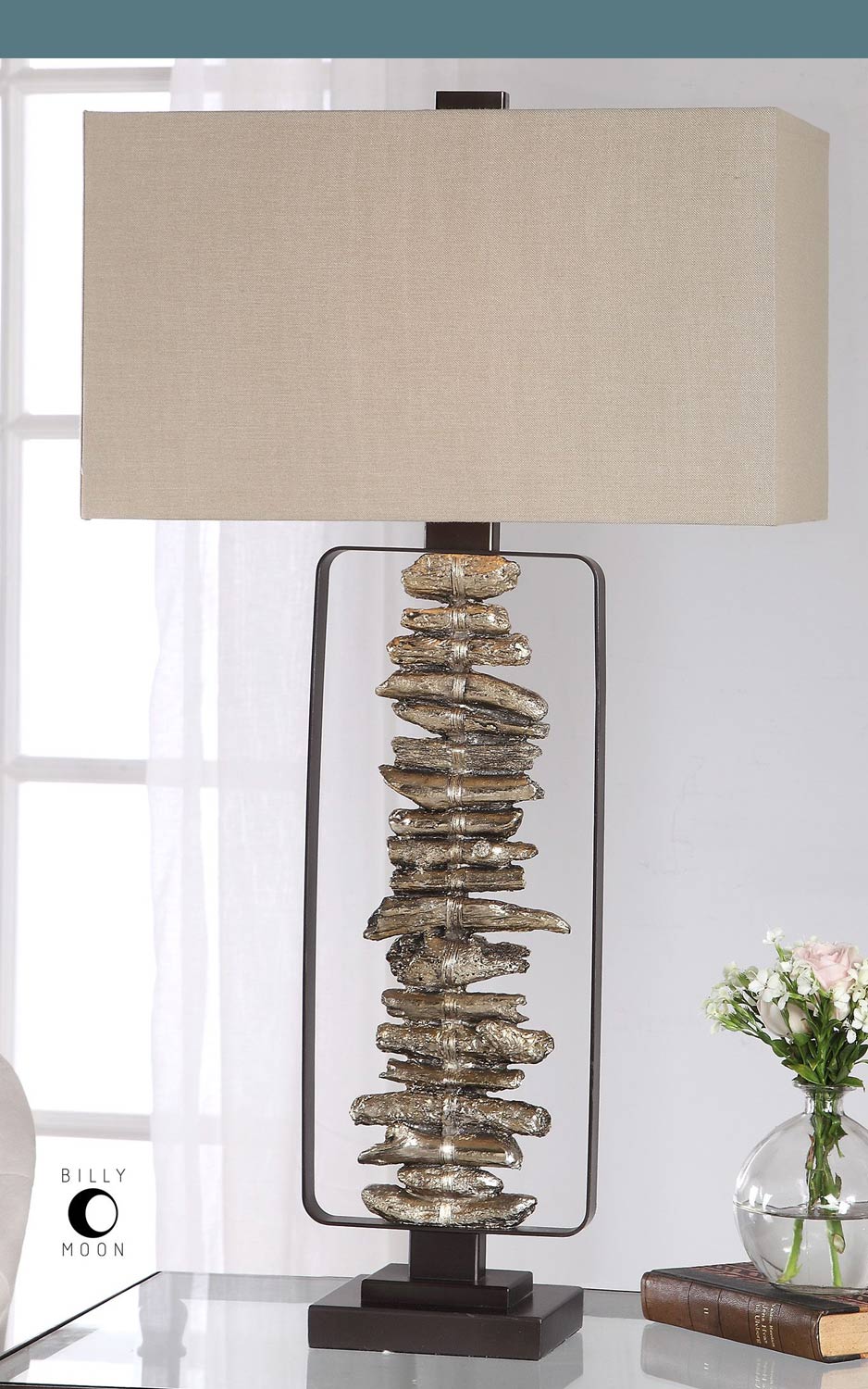 Uttermost Arisa Branches Table Lamp - Golden