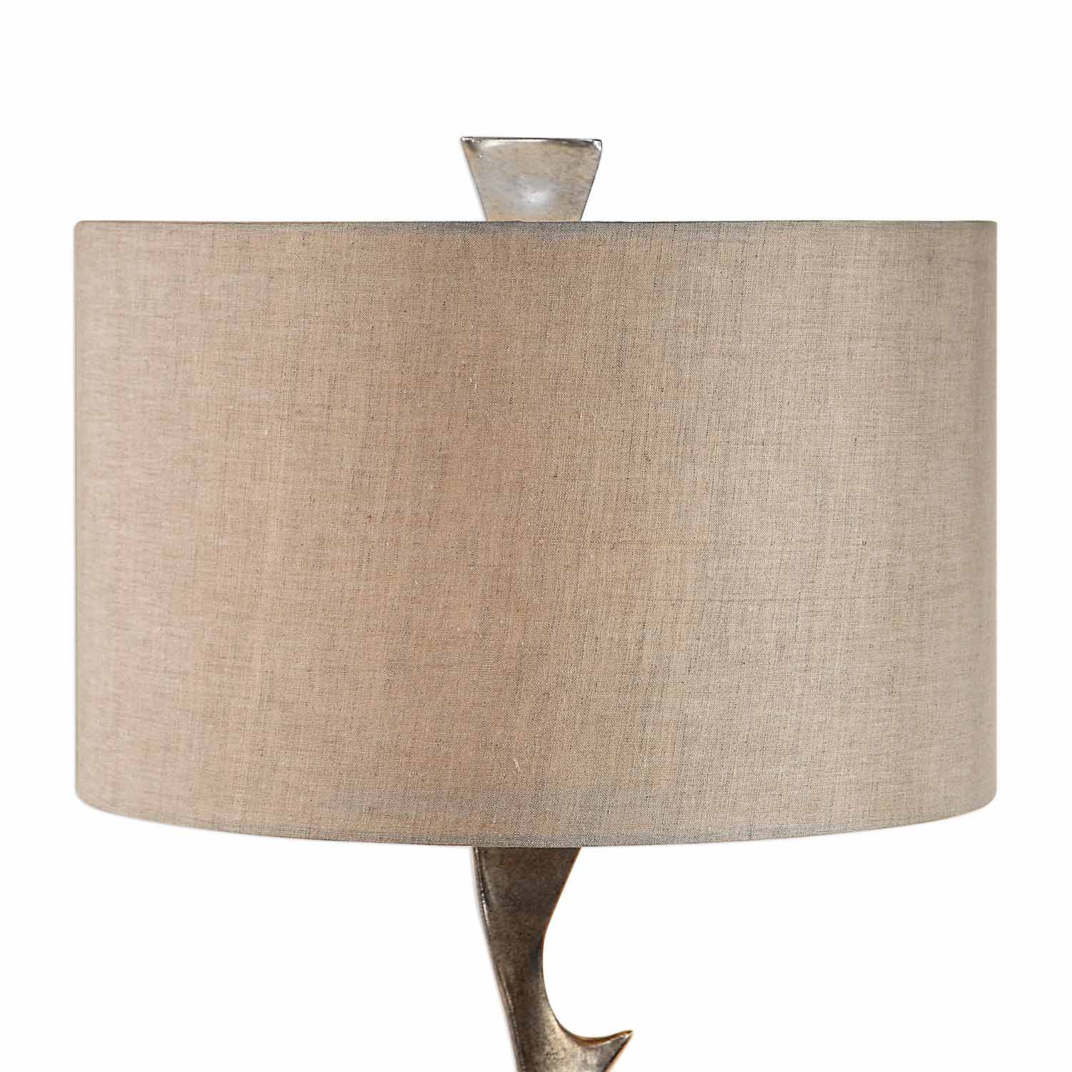 Uttermost Ophion Modern Table Lamp - Silver