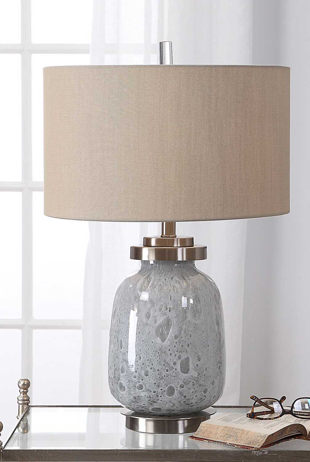 Uttermost Eleanore Table Lamp - Blue Gray