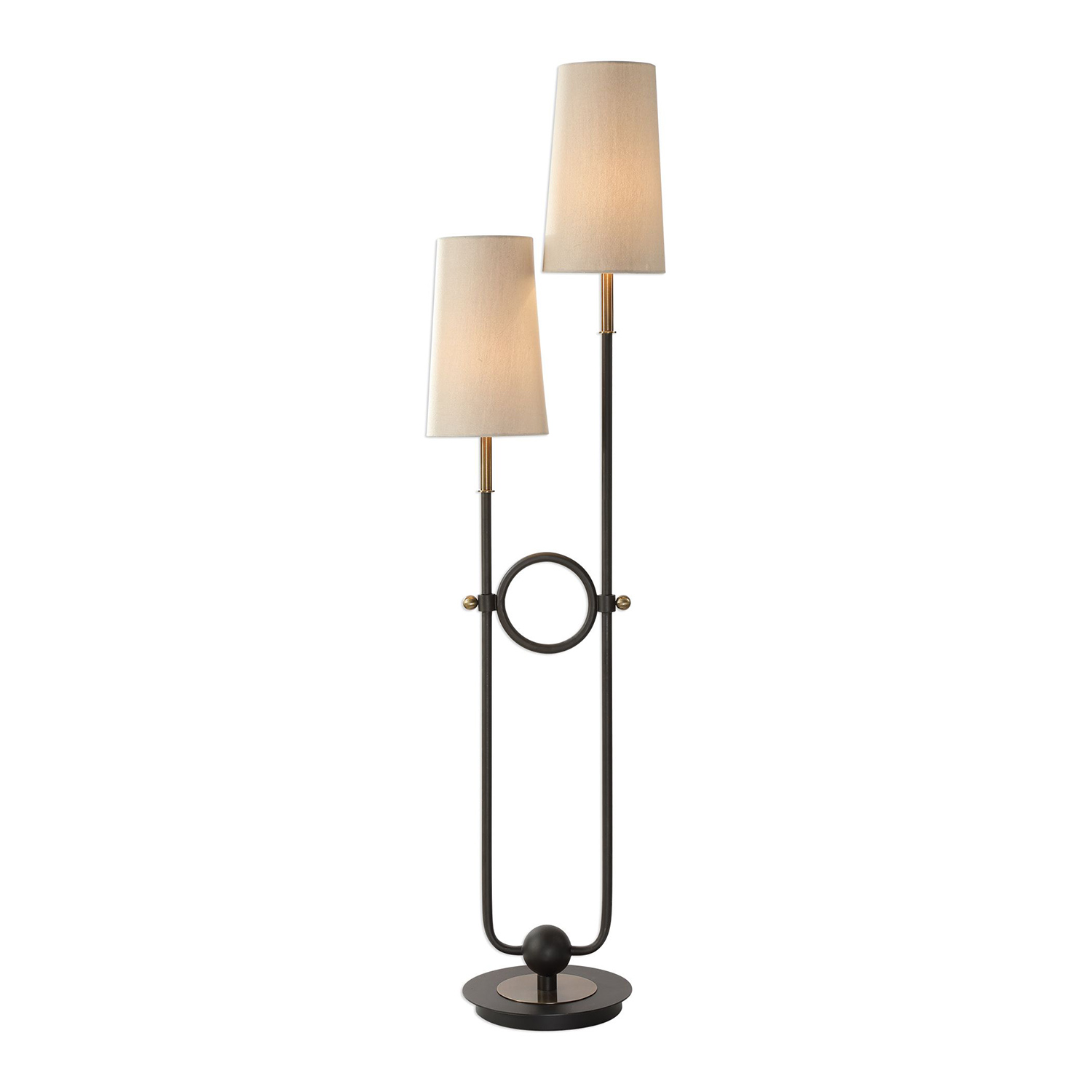 Uttermost Riano 2-Arm and 2-Light Floor Lamp
