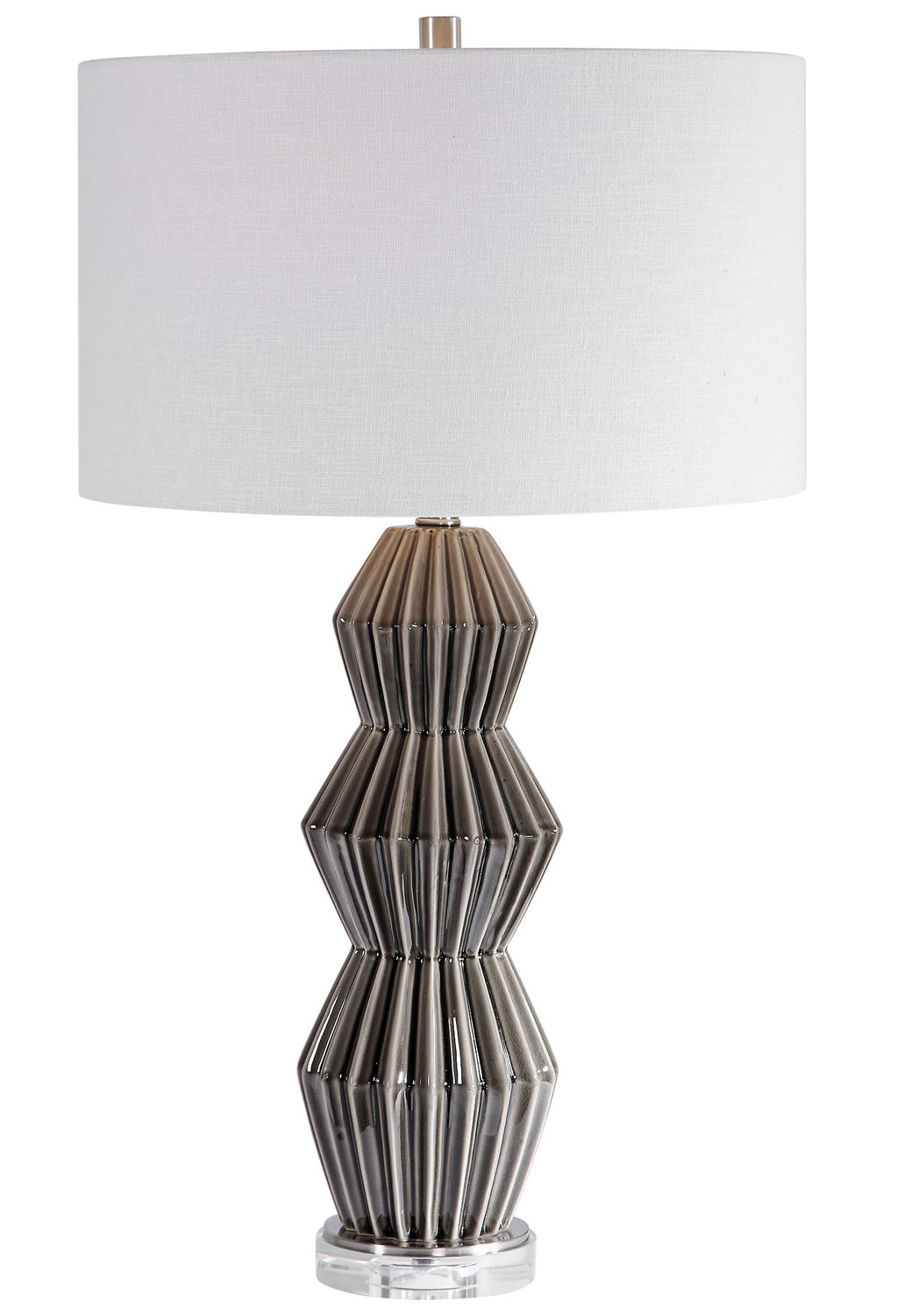 Uttermost Maxime Table Lamp - Smokey Gray