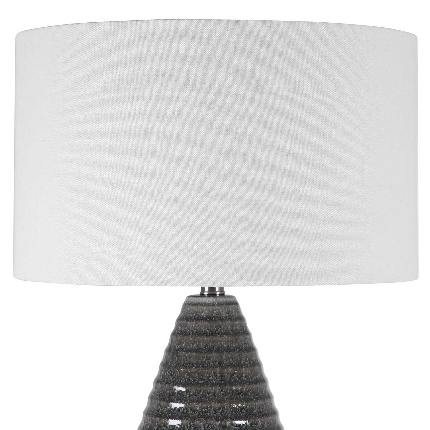 Uttermost Carden Table Lamp - Smoke Gray