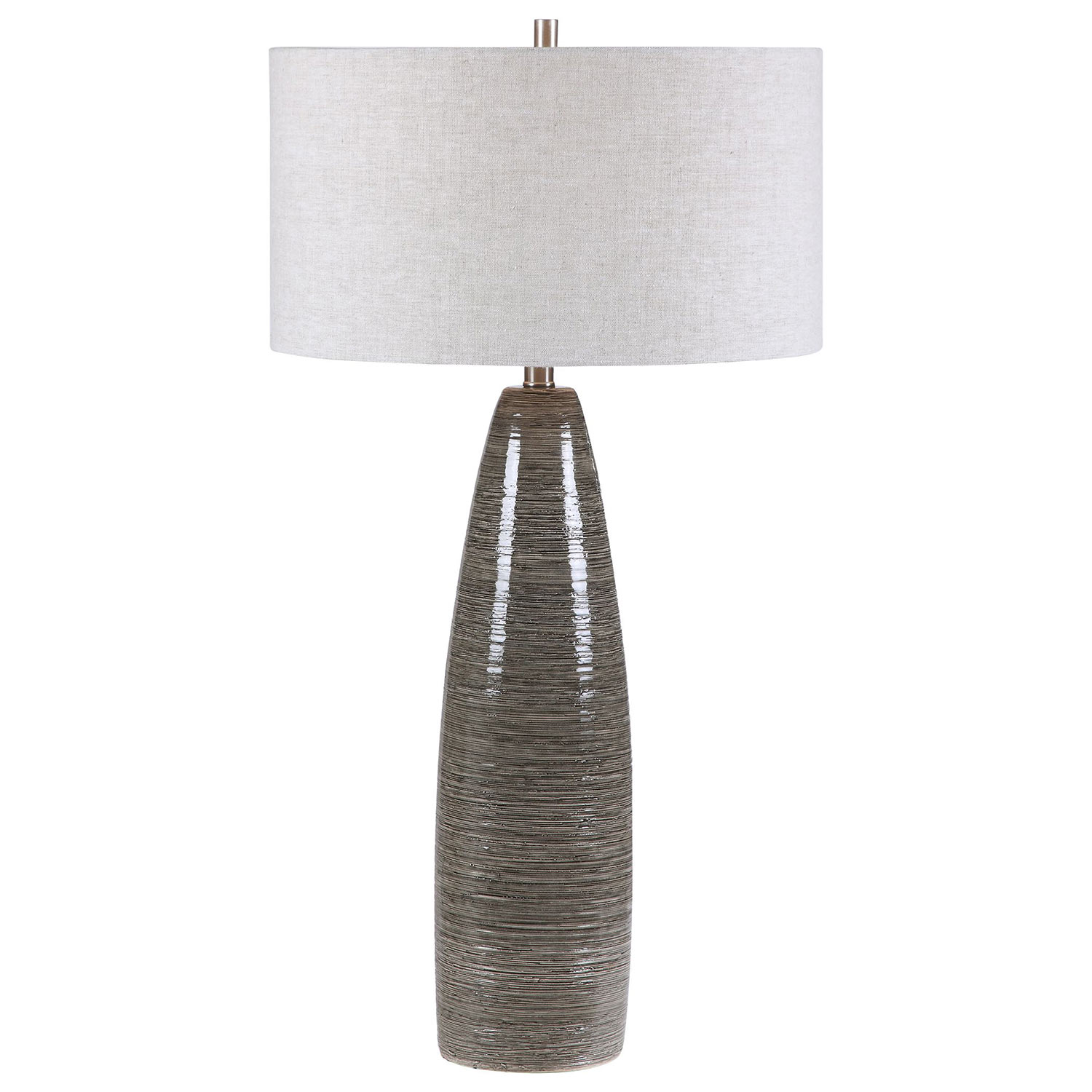 Uttermost Cosmo Table Lamp - Charcoal