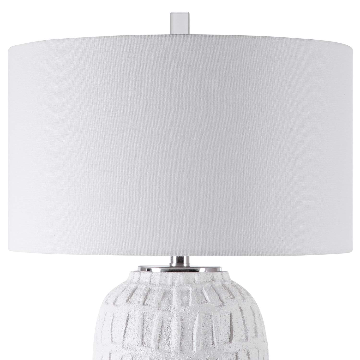 Uttermost Caelina Table Lamp - Textured White