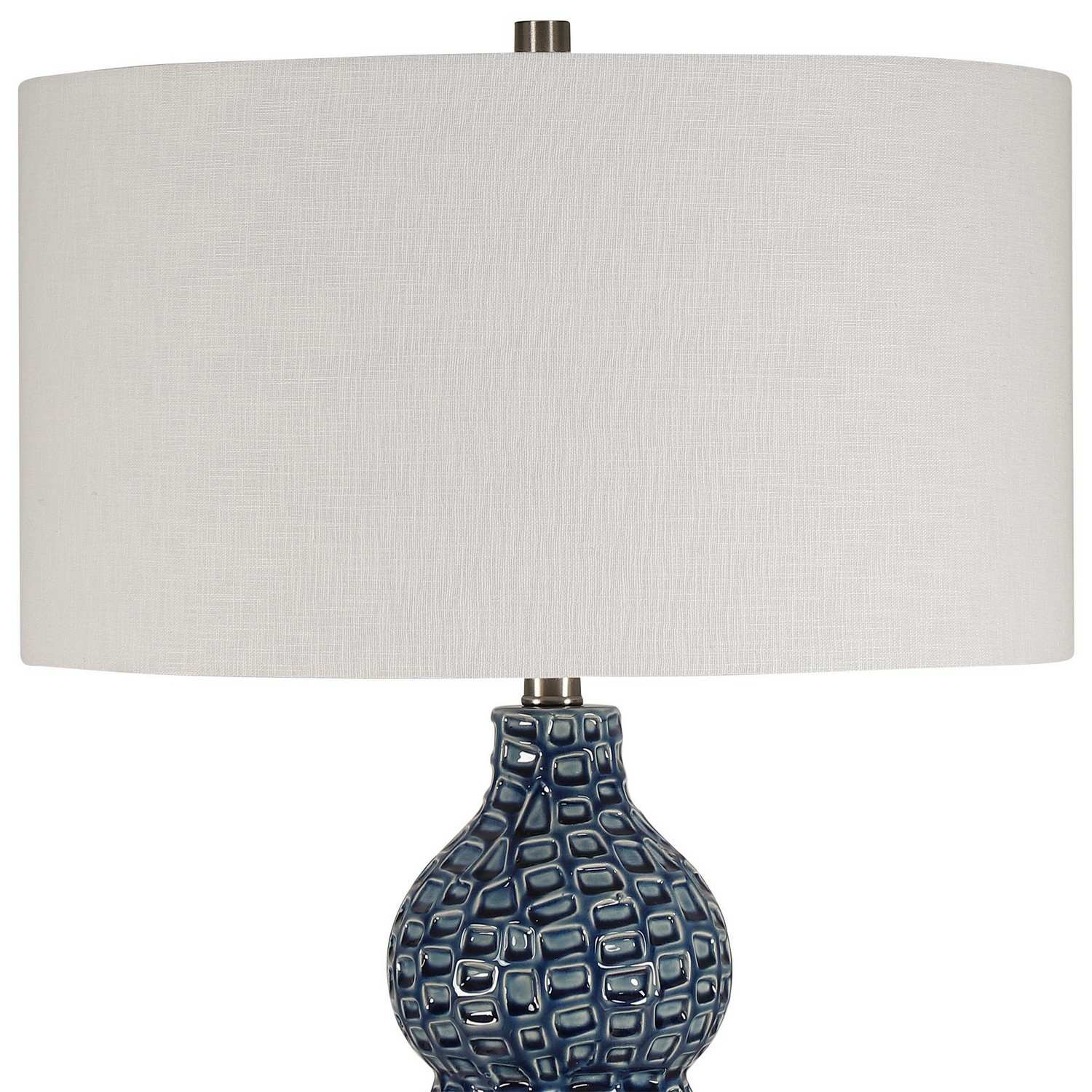 Uttermost Holloway Table Lamp - Cobalt Blue