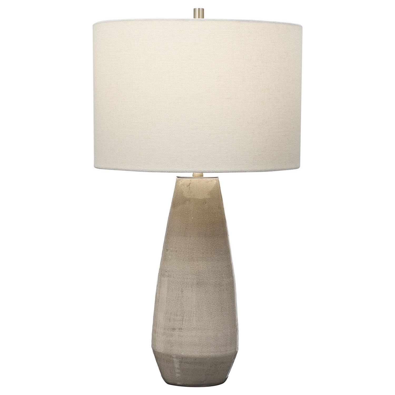 Uttermost Volterra Table Lamp - Taupe/Gray