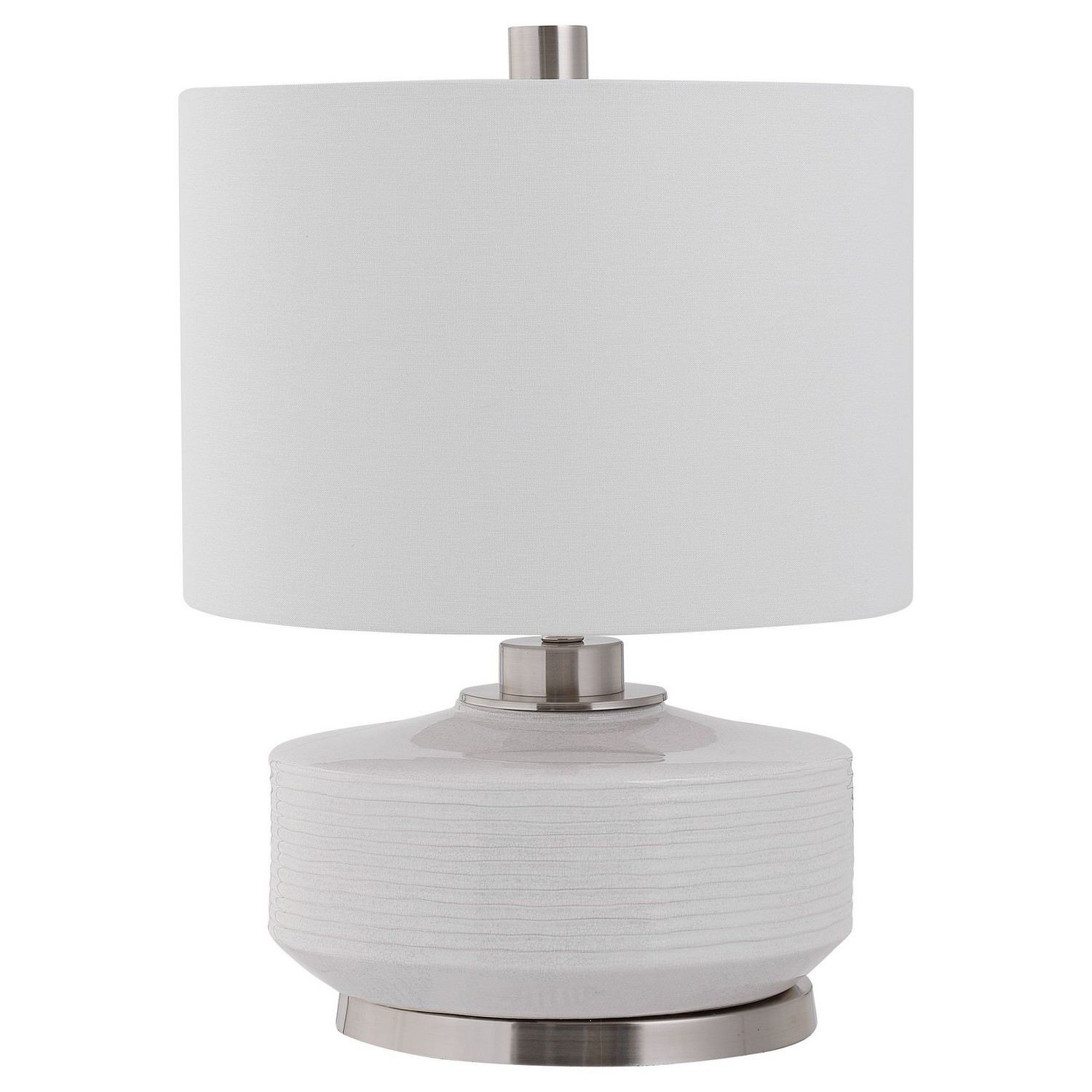 Uttermost Sailor Stripe Table Lamp - White
