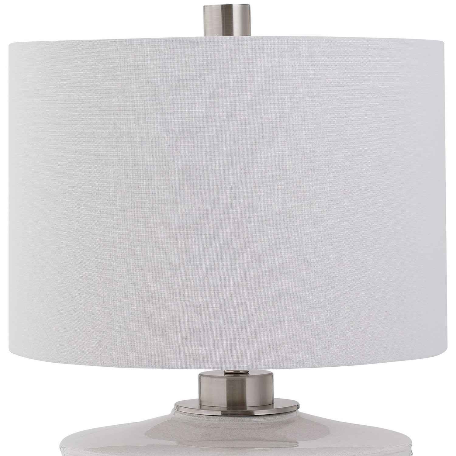 Uttermost Sailor Stripe Table Lamp - White