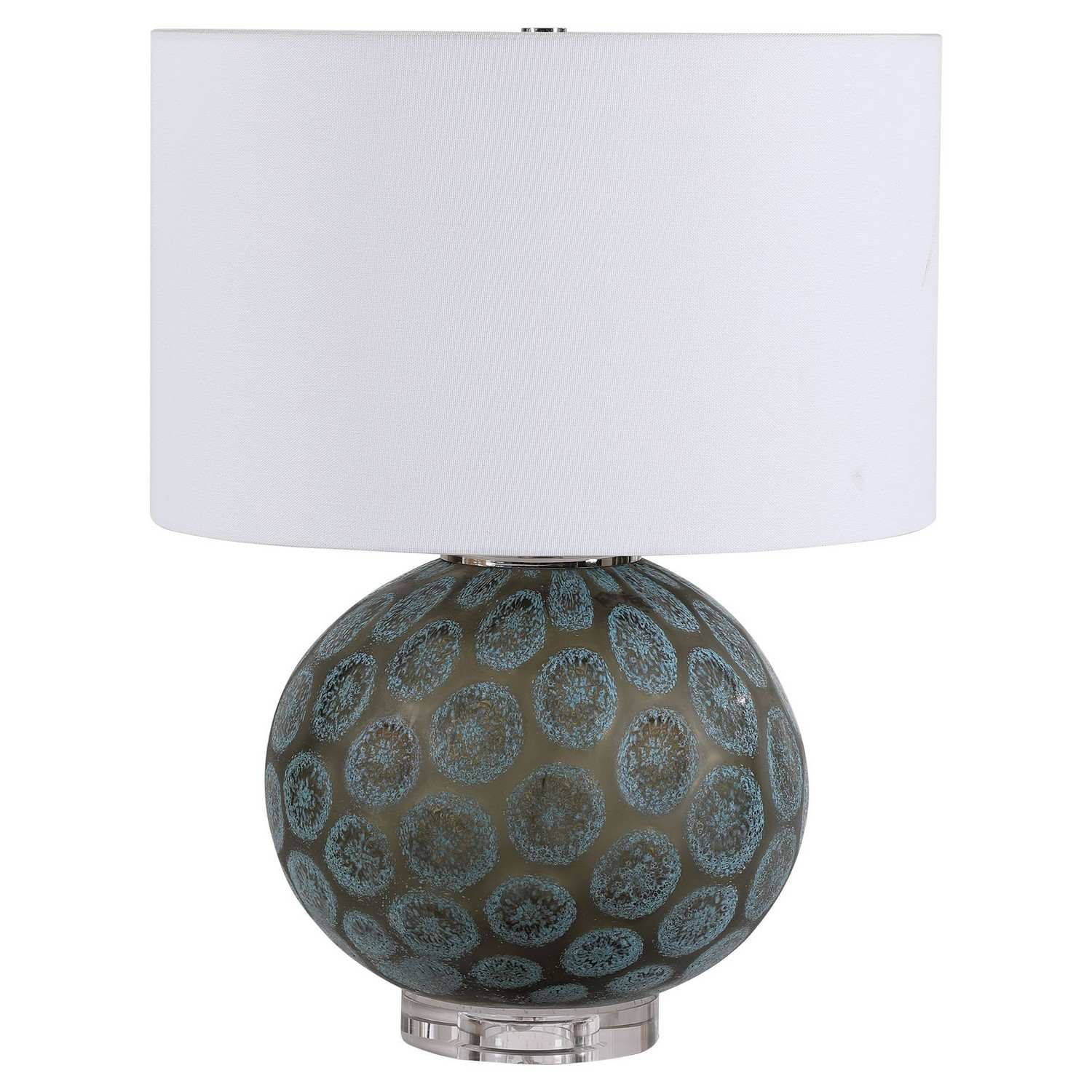 Uttermost Agate Table Lamp - Slice Charcoal