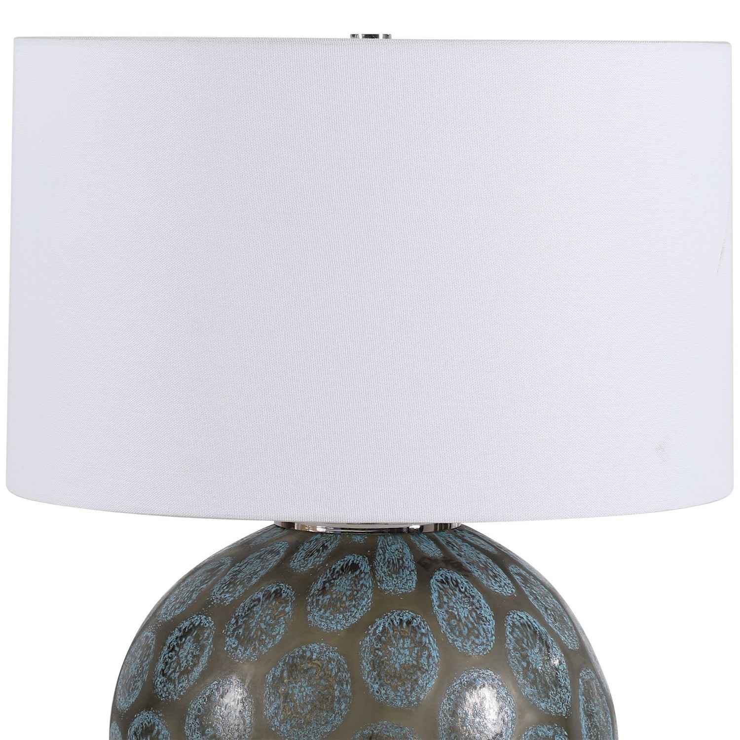 Uttermost Agate Table Lamp - Slice Charcoal