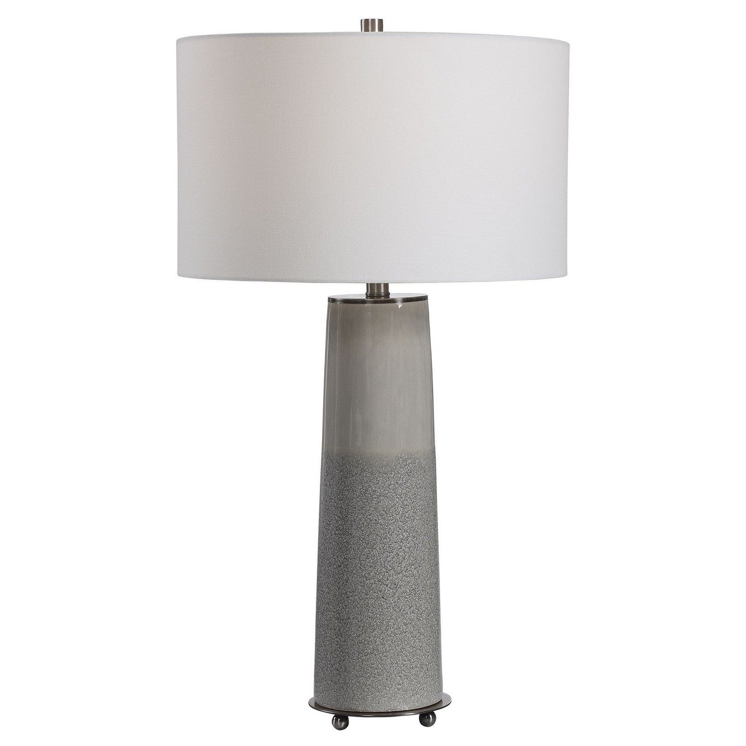 Uttermost Abdel Glaze Table Lamp - Gray