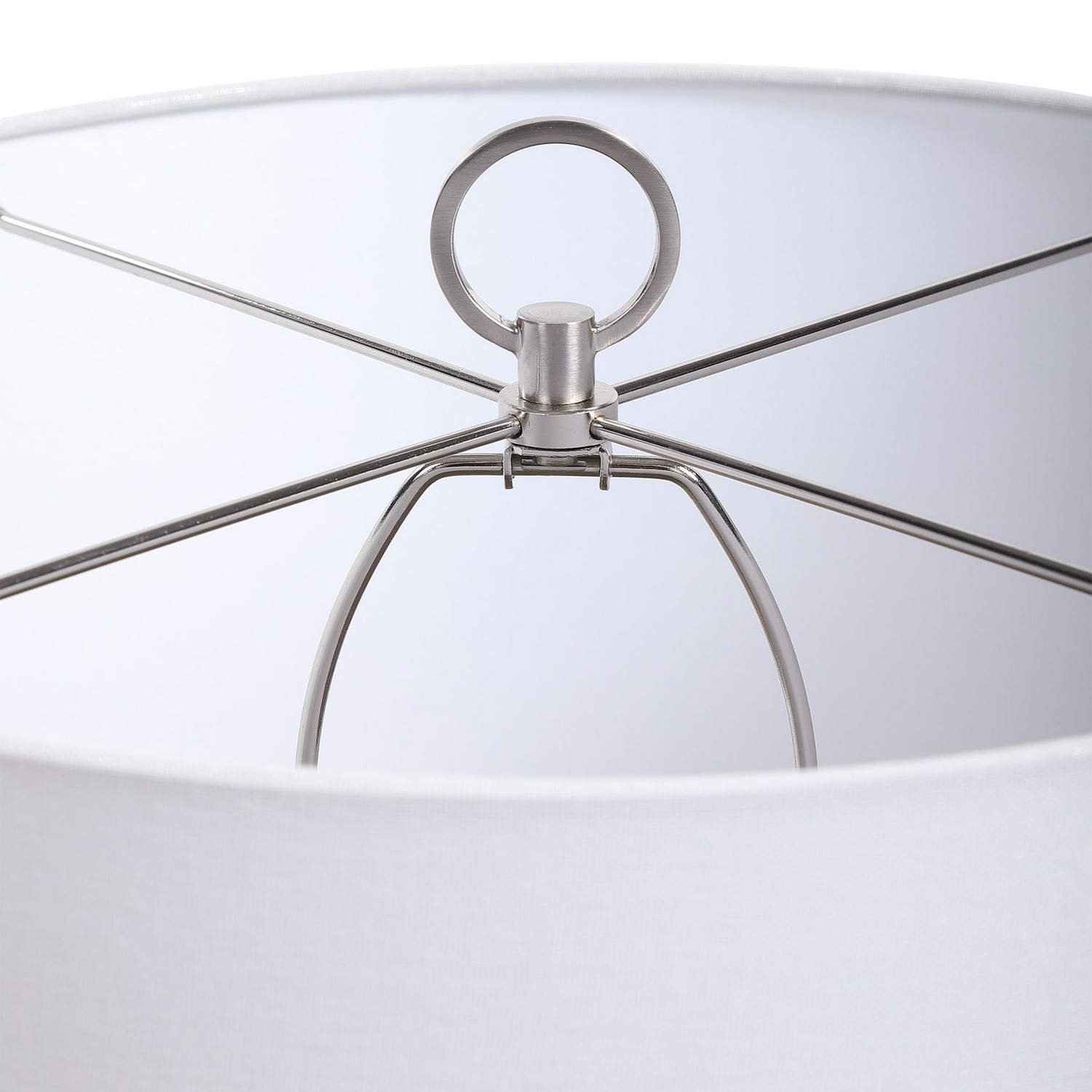 Uttermost Cyprien Table Lamp - Gray White
