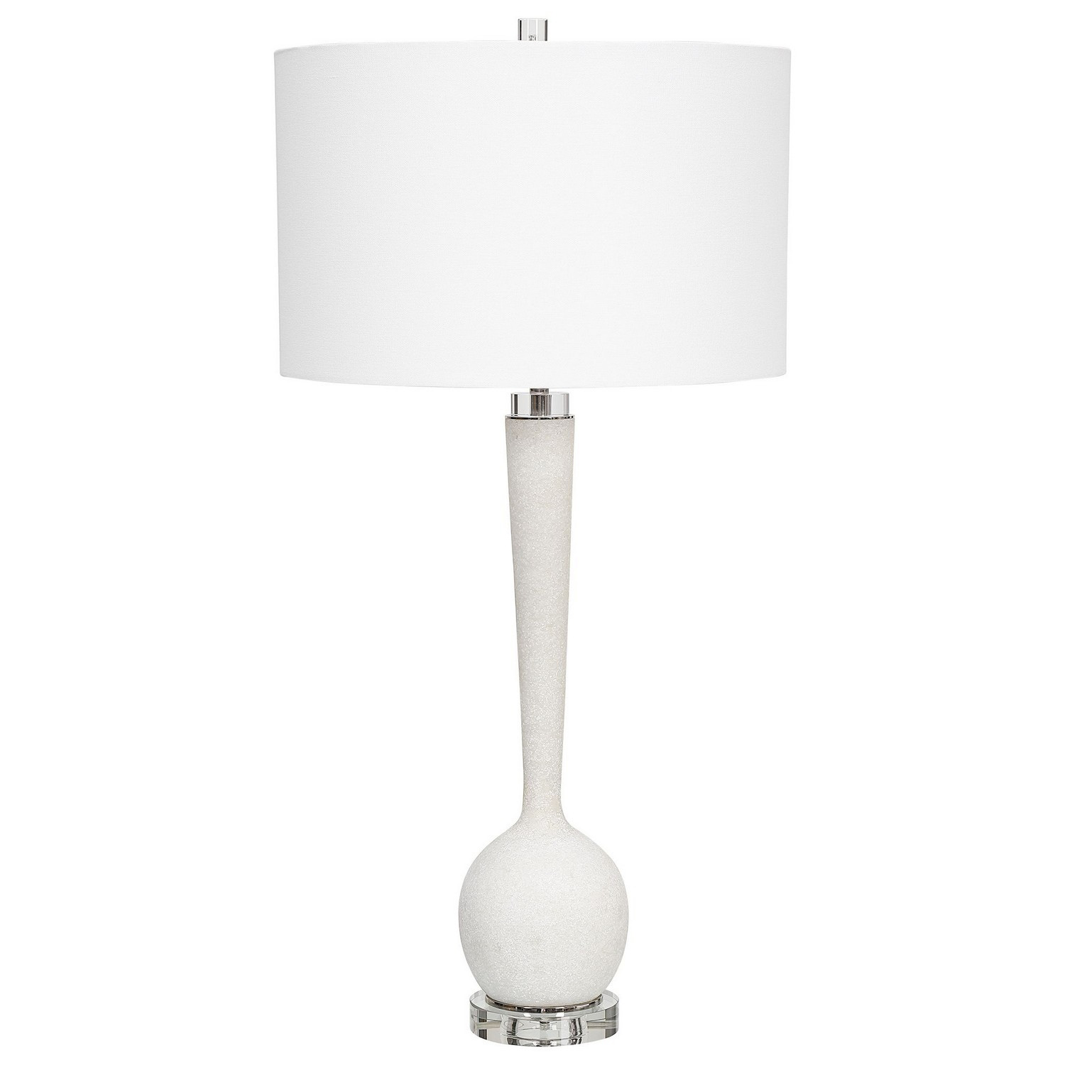 Uttermost Kently Marble Table Lamp - White
