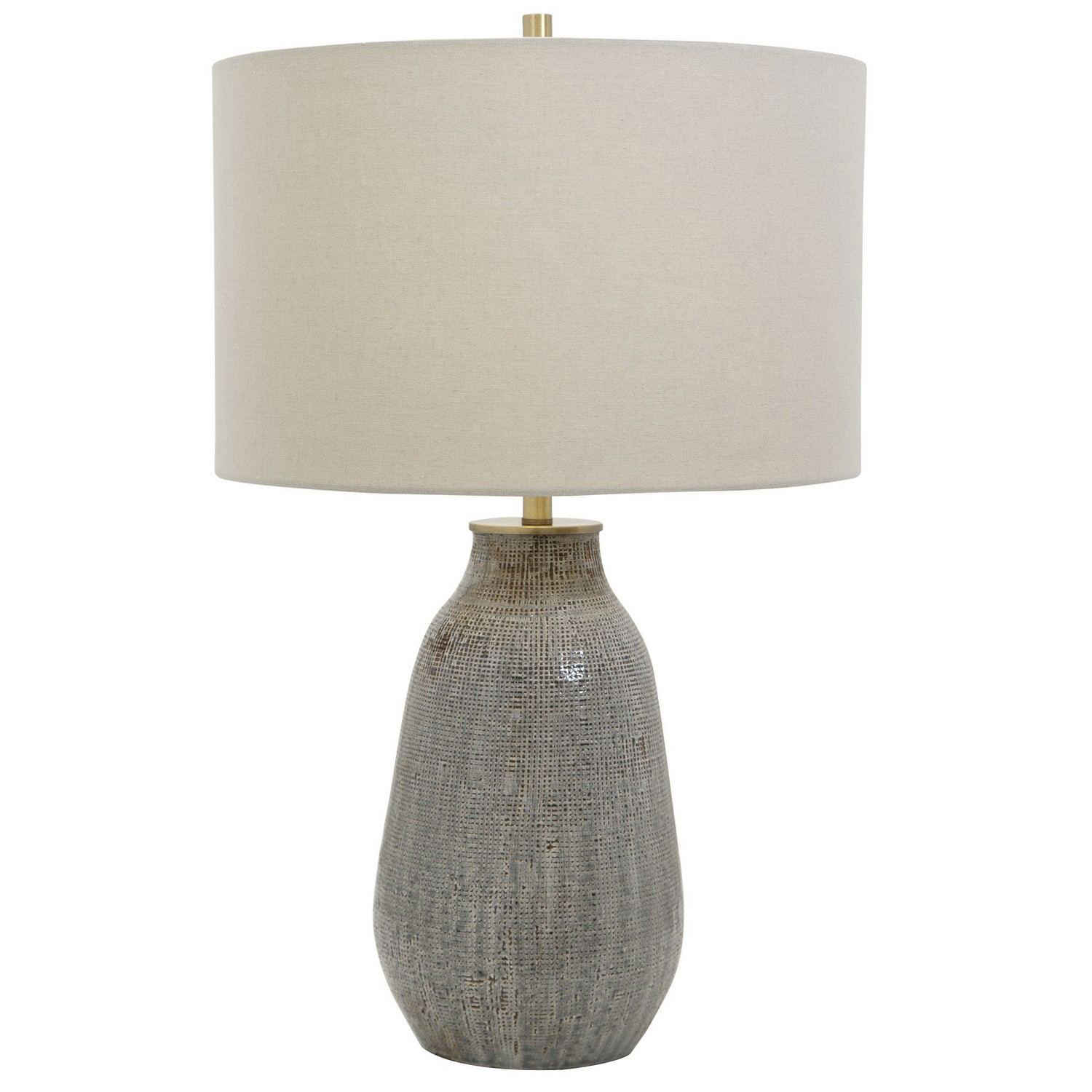 Uttermost Monacan Table Lamp - Gray Textured