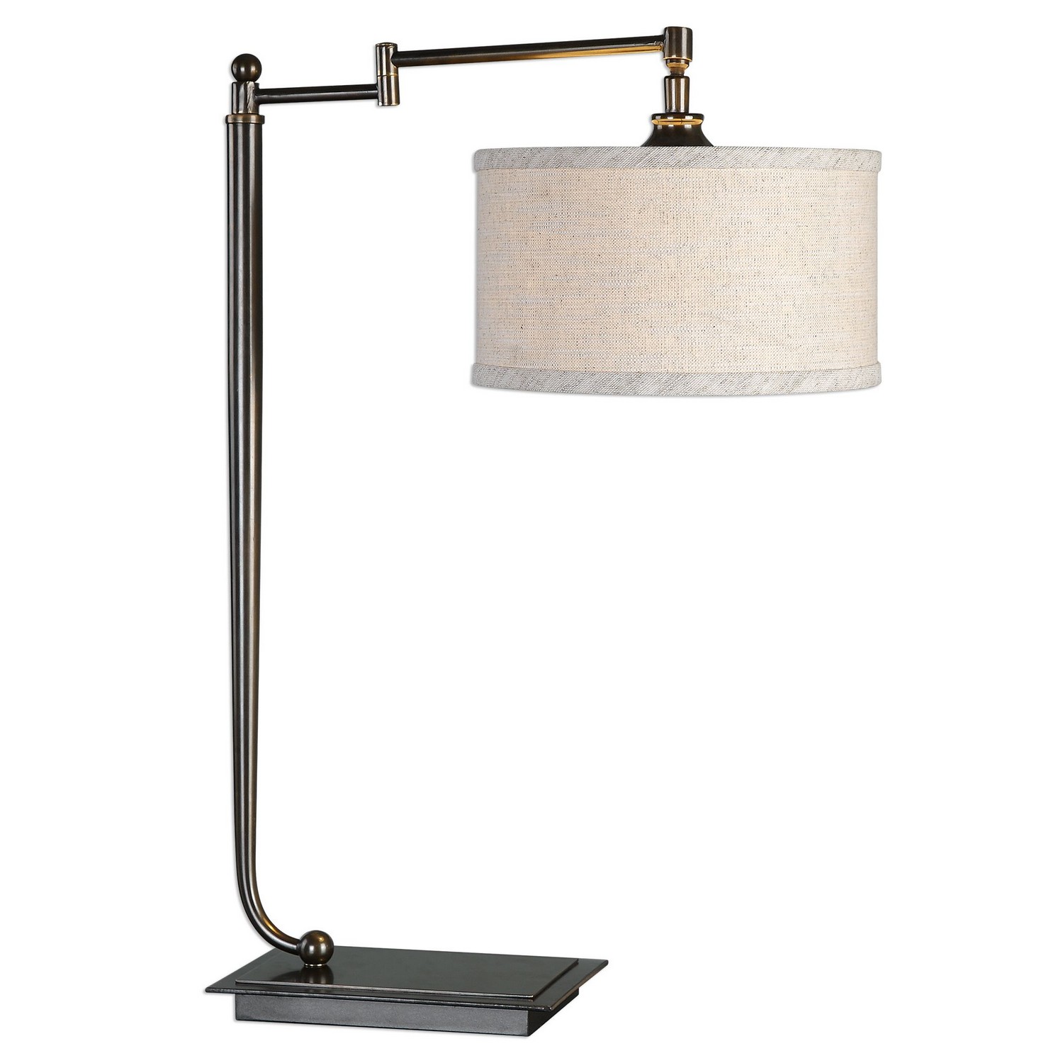 Uttermost Lamine Desk Lamp - Dark Bronze