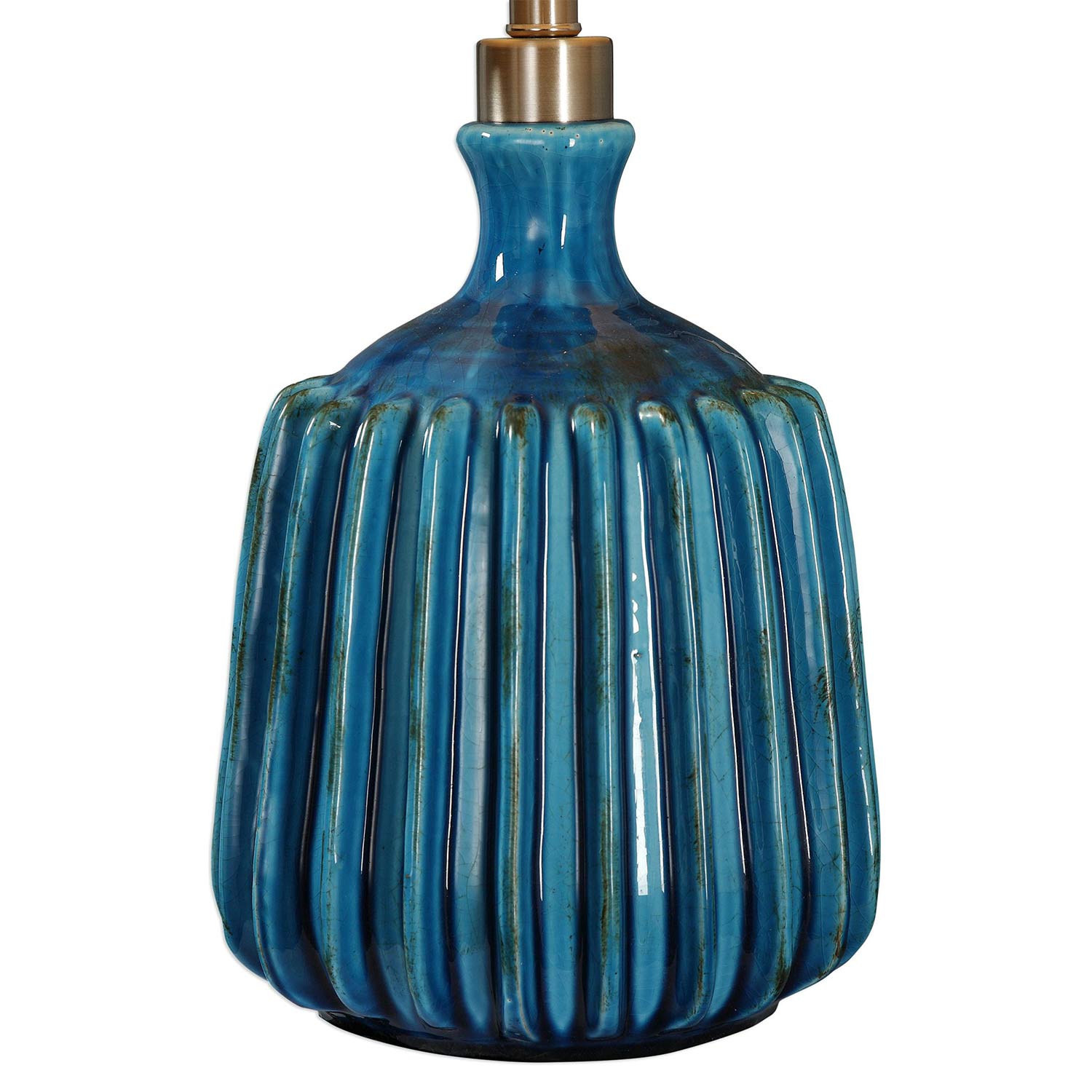 Uttermost Amaris Ceramic Lamp - Blue