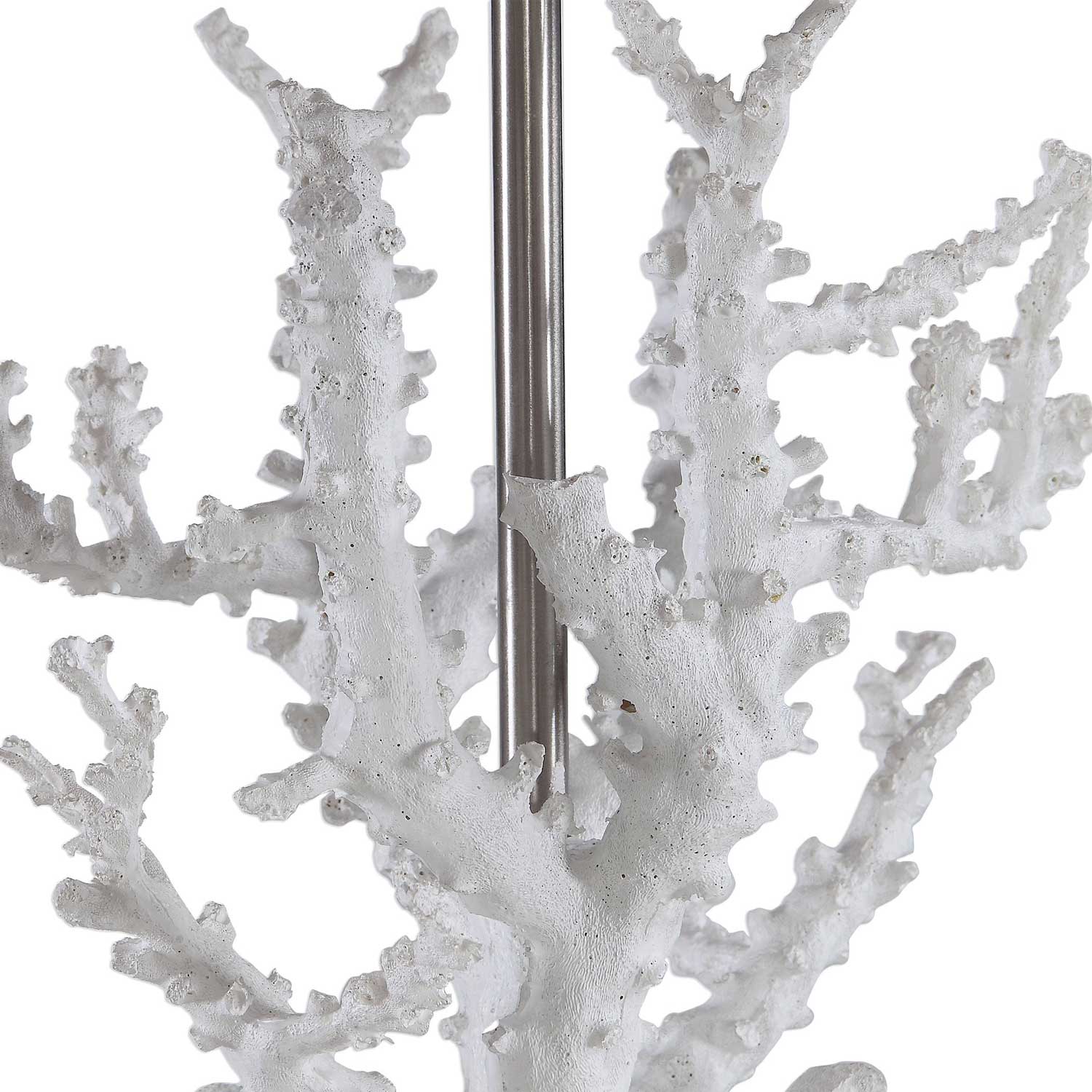 Uttermost Corallo Coral Table Lamp - White