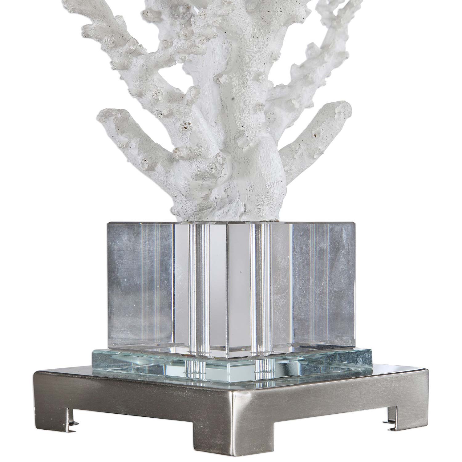 Uttermost Corallo Coral Table Lamp - White