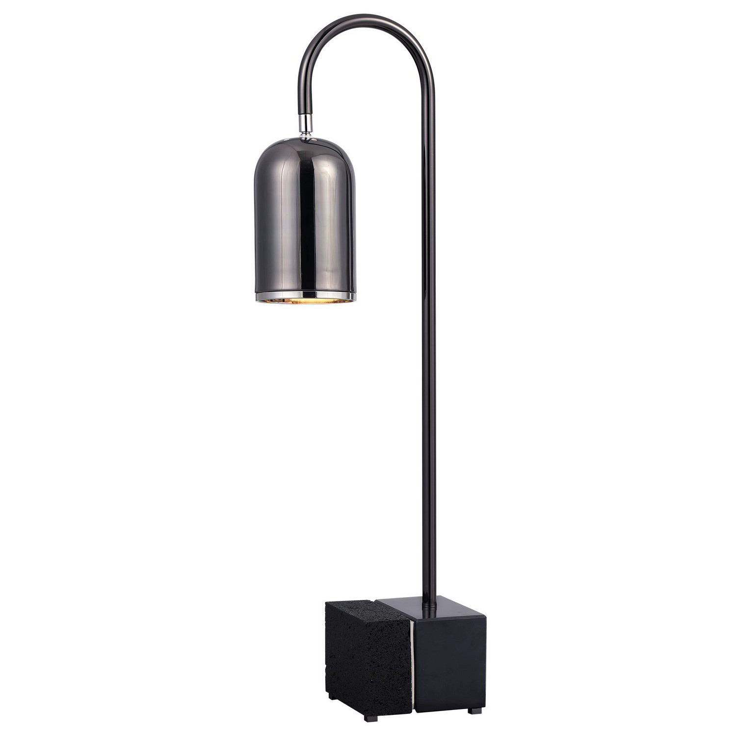 Uttermost Umbra Desk Lamp - Black Nickel