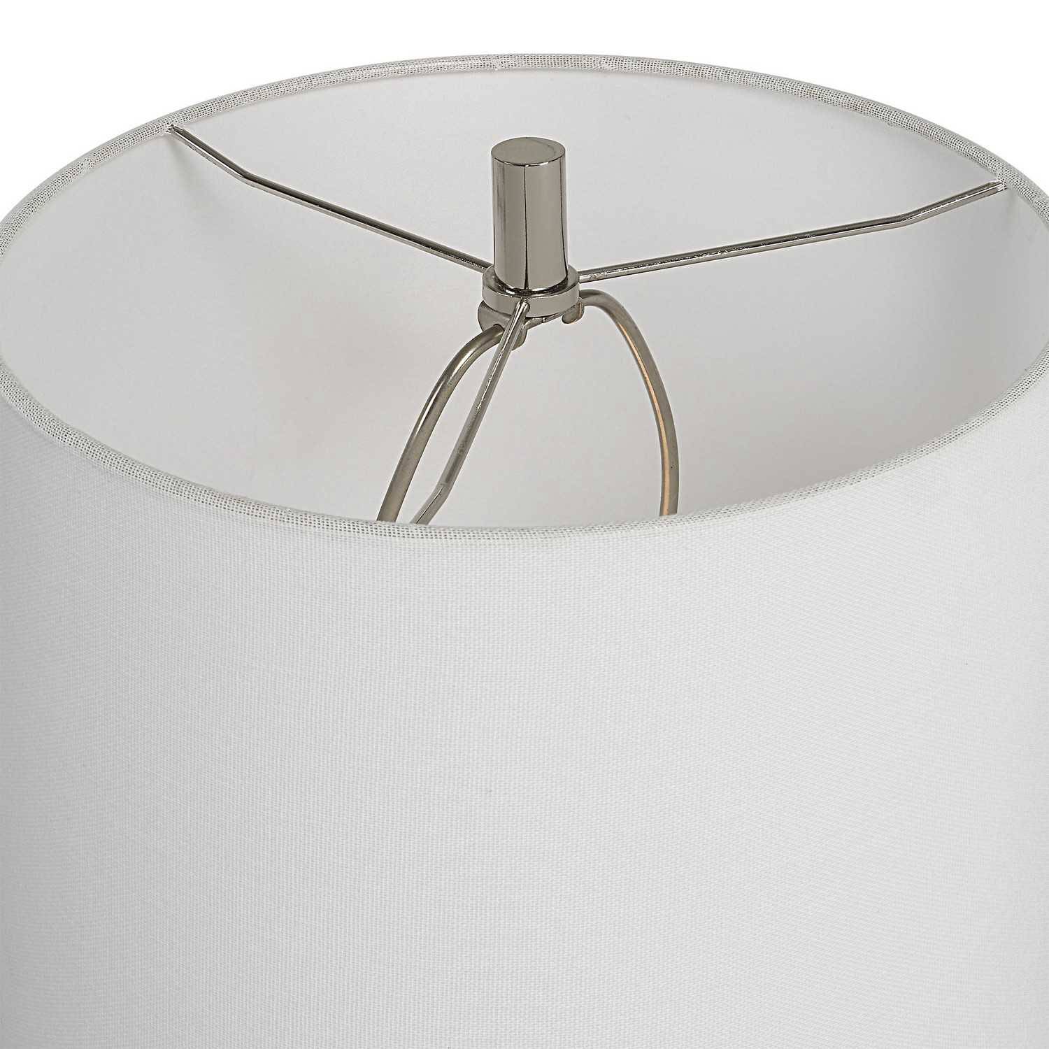 Uttermost Chantilly Modern Buffet Lamp - White