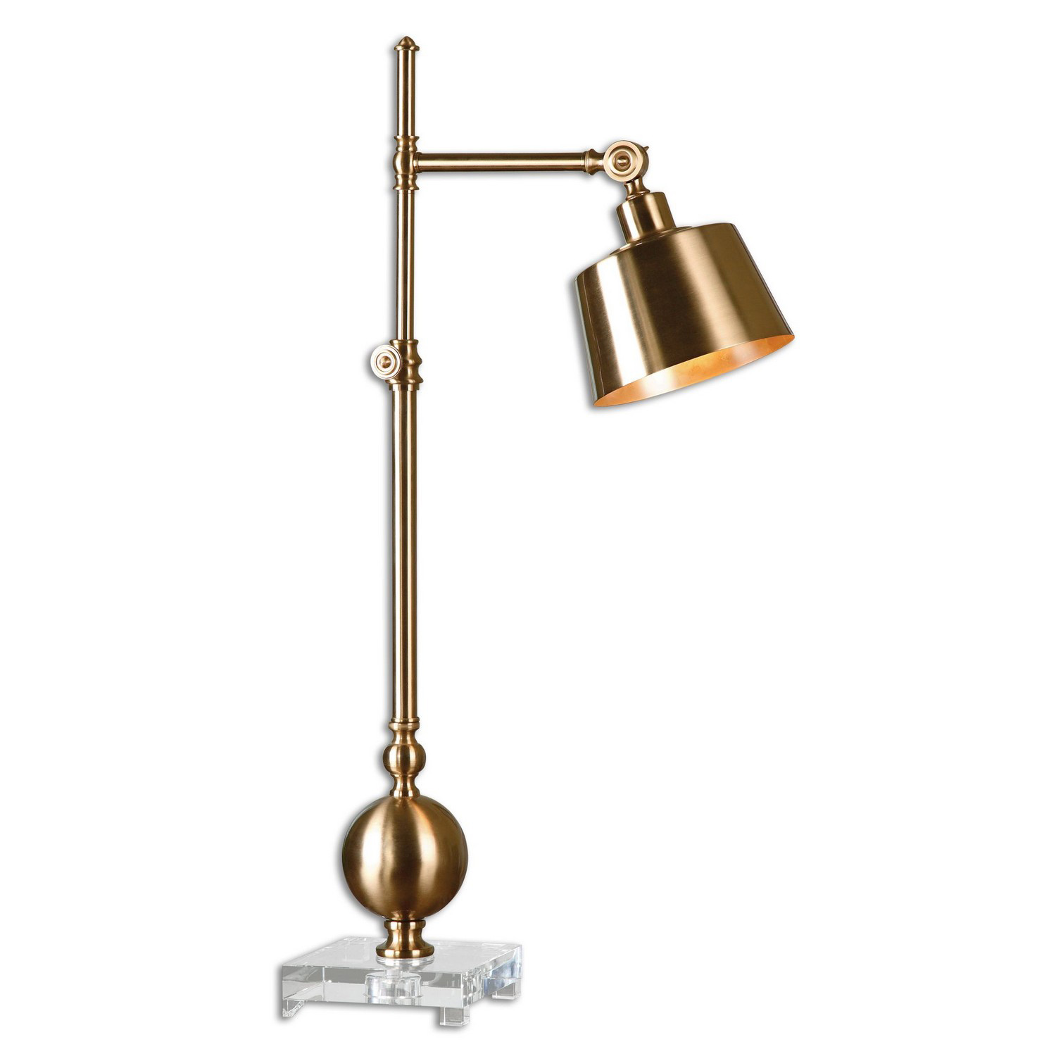Uttermost Laton Task Lamp - Brushed Brass
