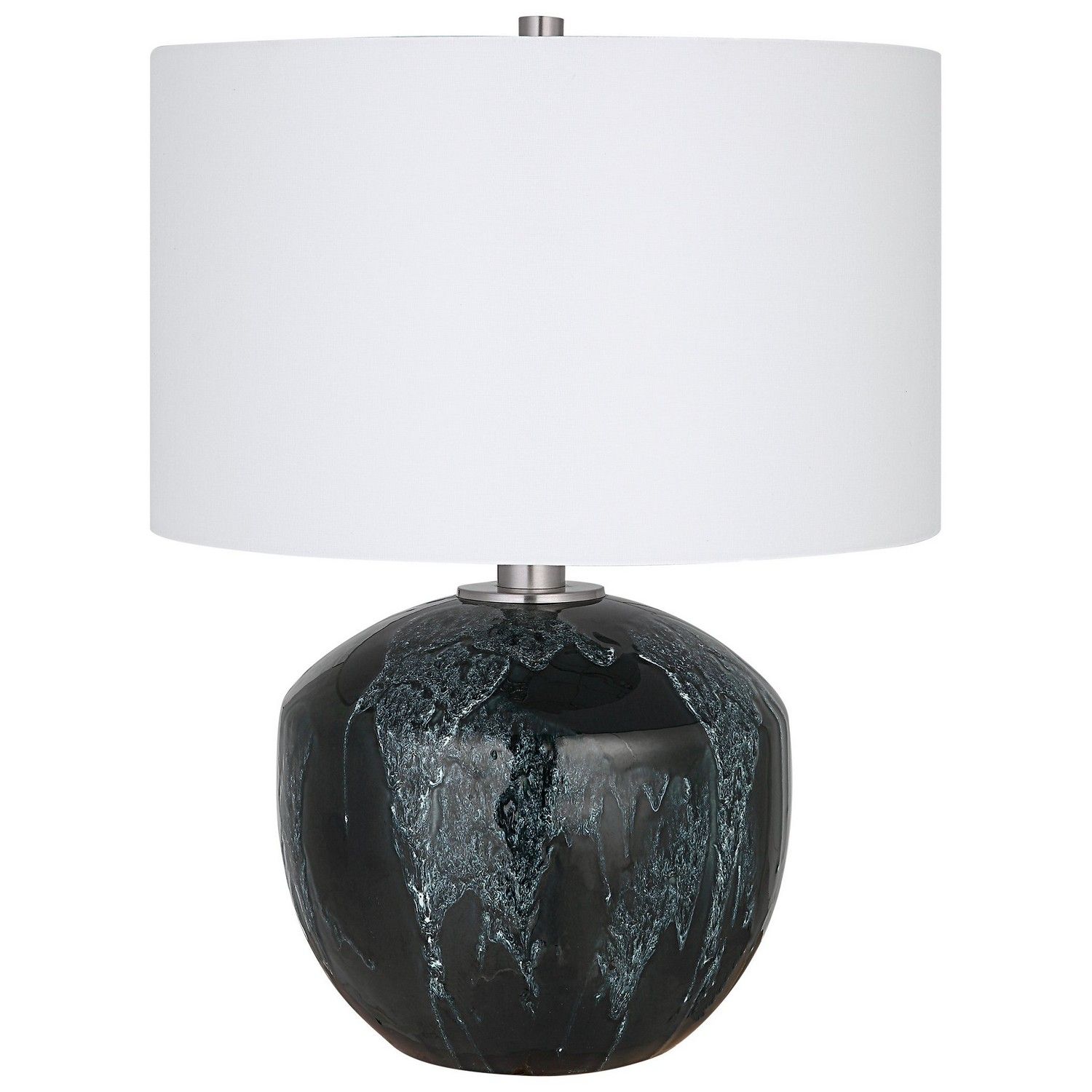 Uttermost Highlands Table Lamp - Deep Green