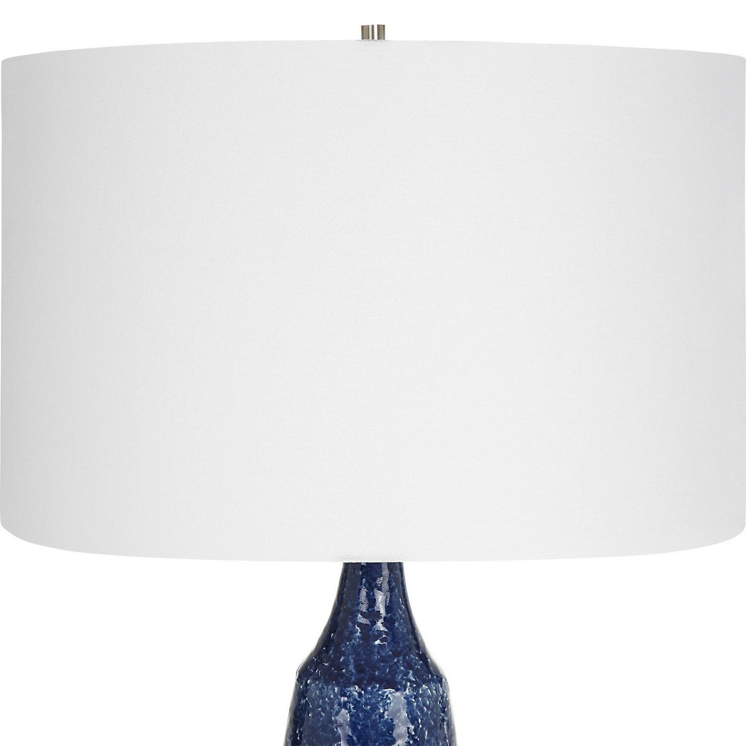 Uttermost Newport Table Lamp - Cobalt Blue