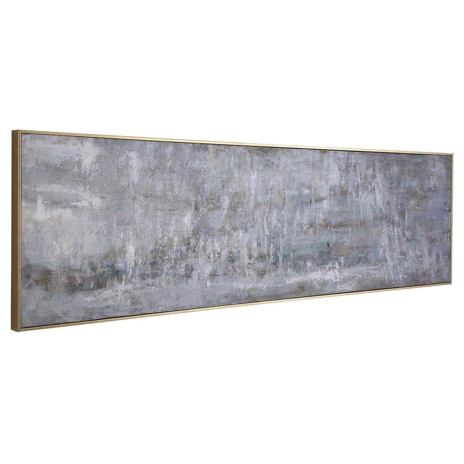 Uttermost Frenzy Abstract Gray Art