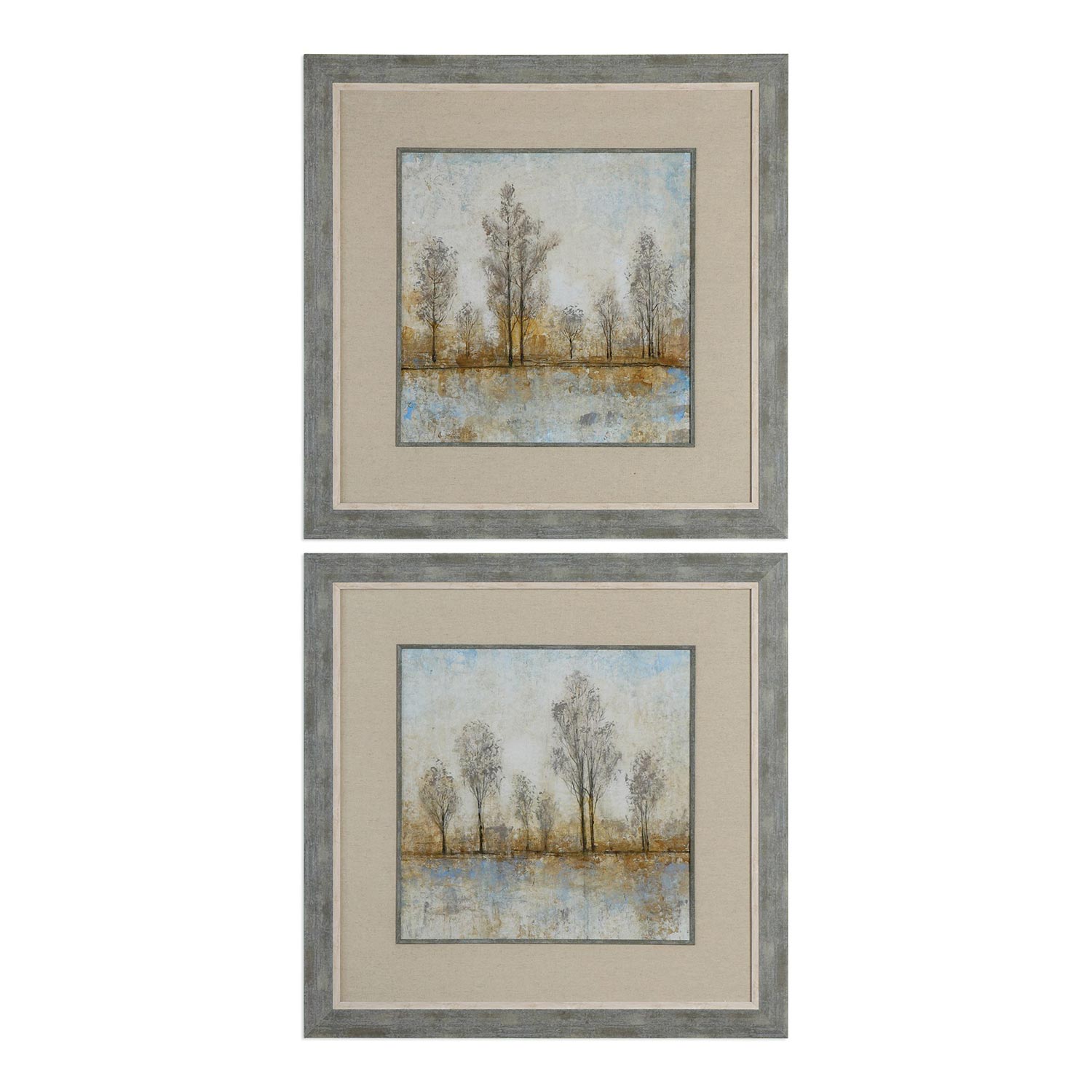 Uttermost Quiet Nature Landscape Prints - Set of 2