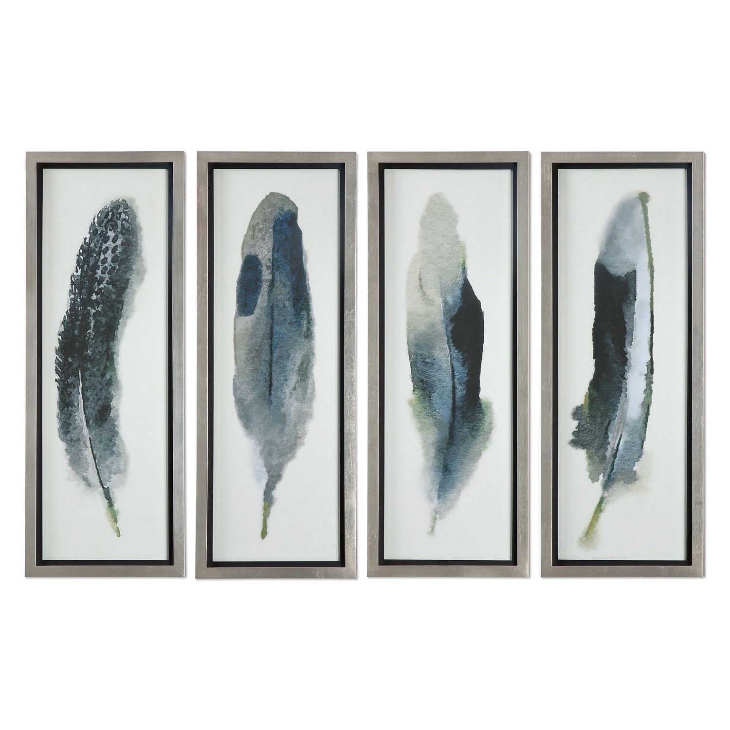 Uttermost Feathered Beauty Prints - Set of 4