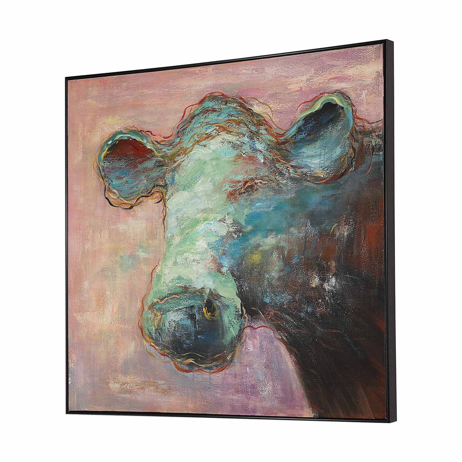 Uttermost Matty The Cow Animal Art