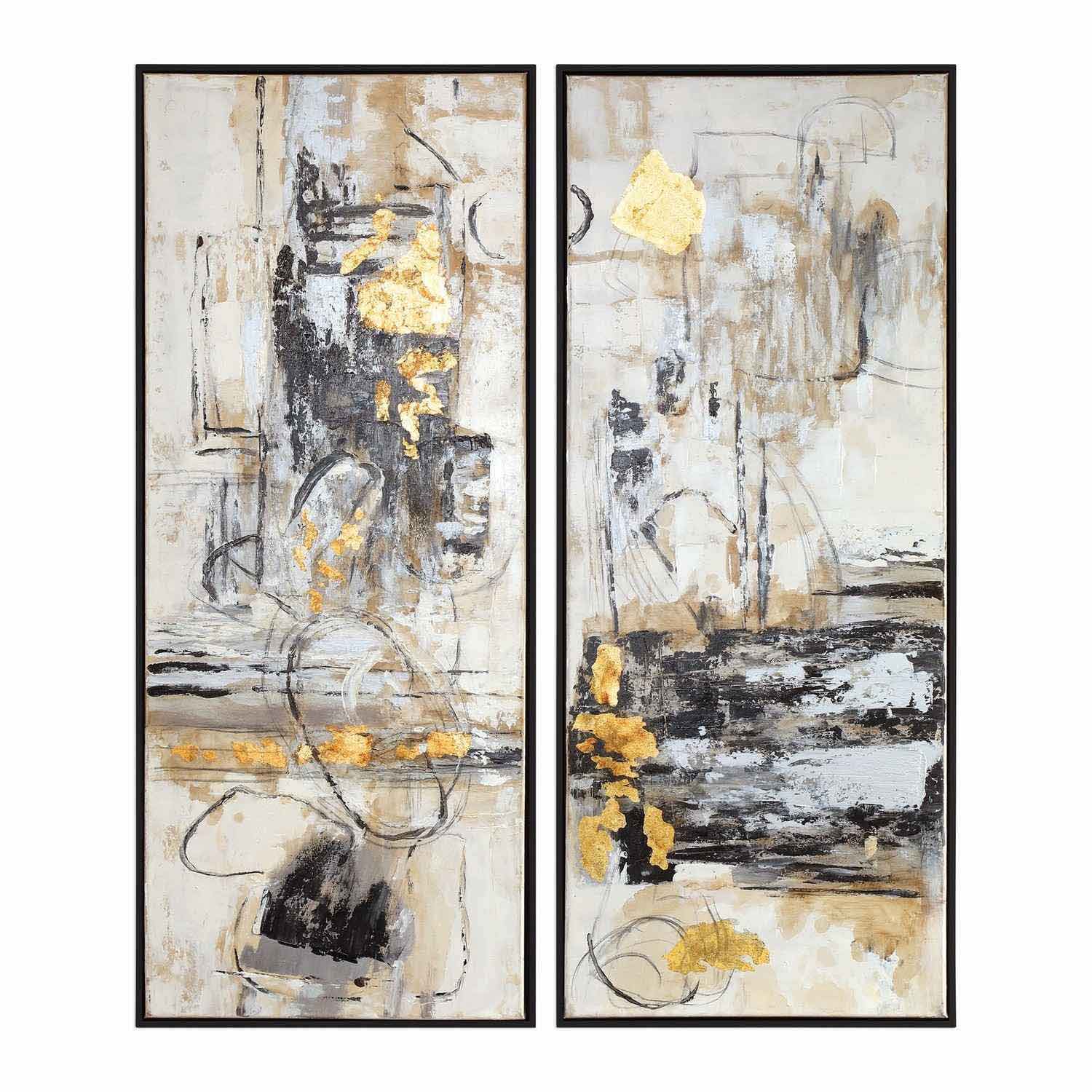 Uttermost Life Scenes Abstract Art - Set of 2